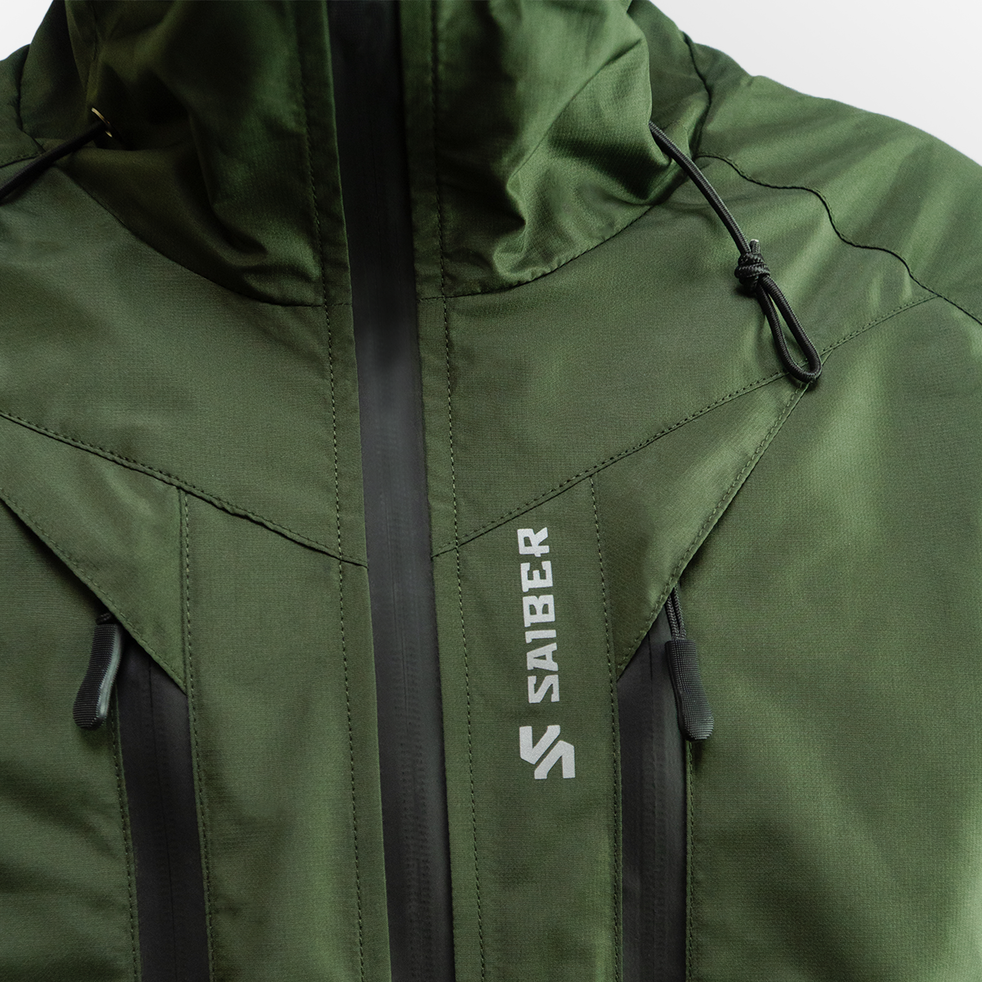 Saiber Jaket Gunung Gorpcore Waterproof Pria Wanita Inner Polar