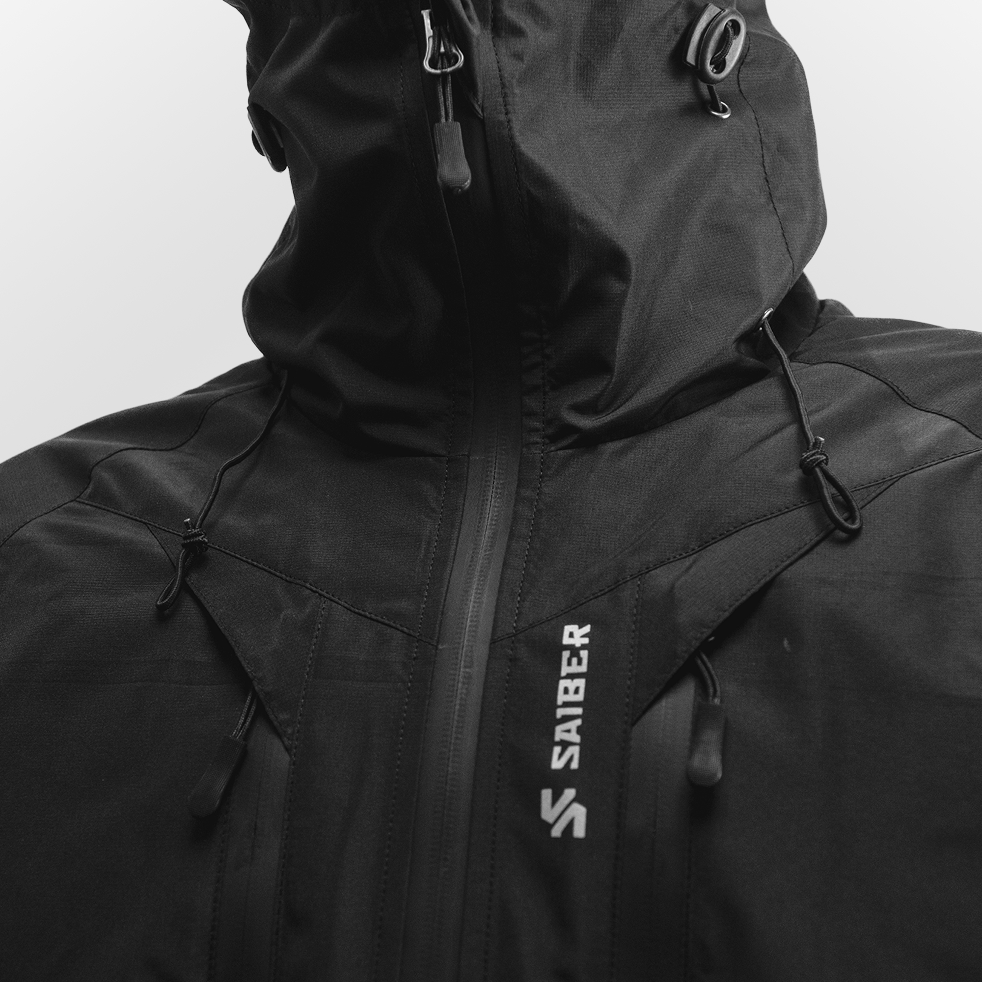 Saiber Jaket Gunung Gorpcore Waterproof Pria Wanita Inner Polar