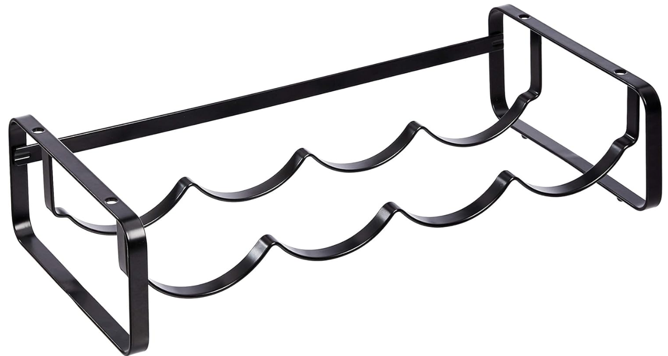 Tabletop Stackable Wine Rack, Black