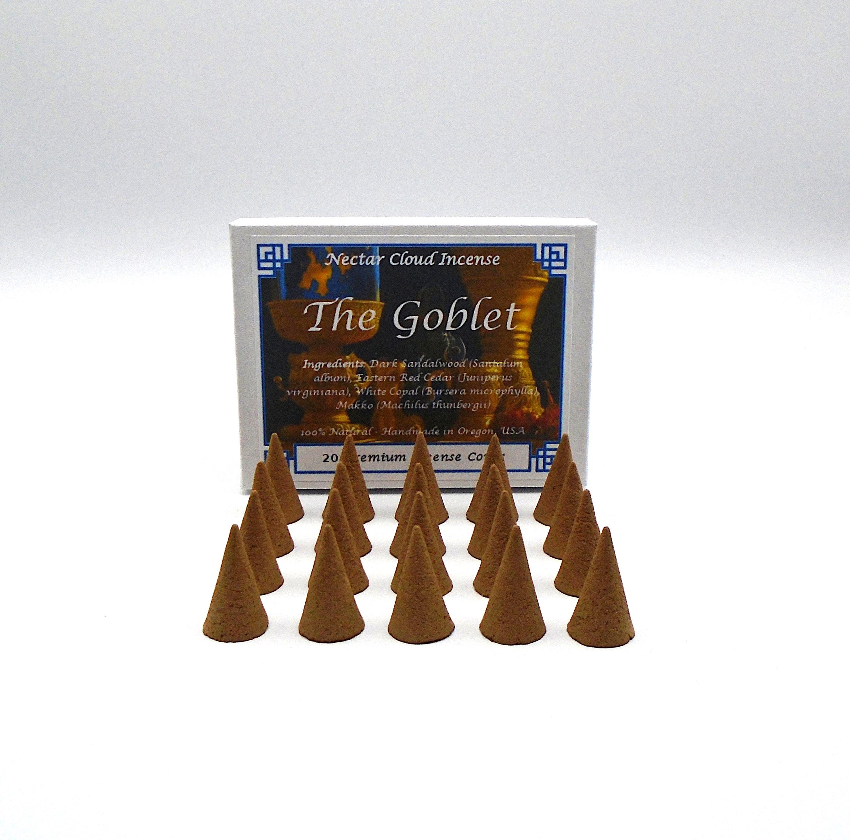 The Goblet Incense Cones (20 cones box)