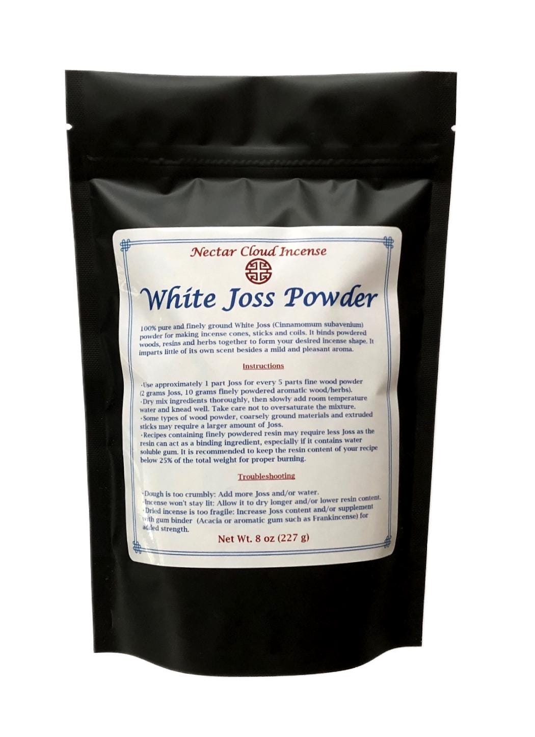 Joss Powder, Incense Sticky Powder, Makko Alternative