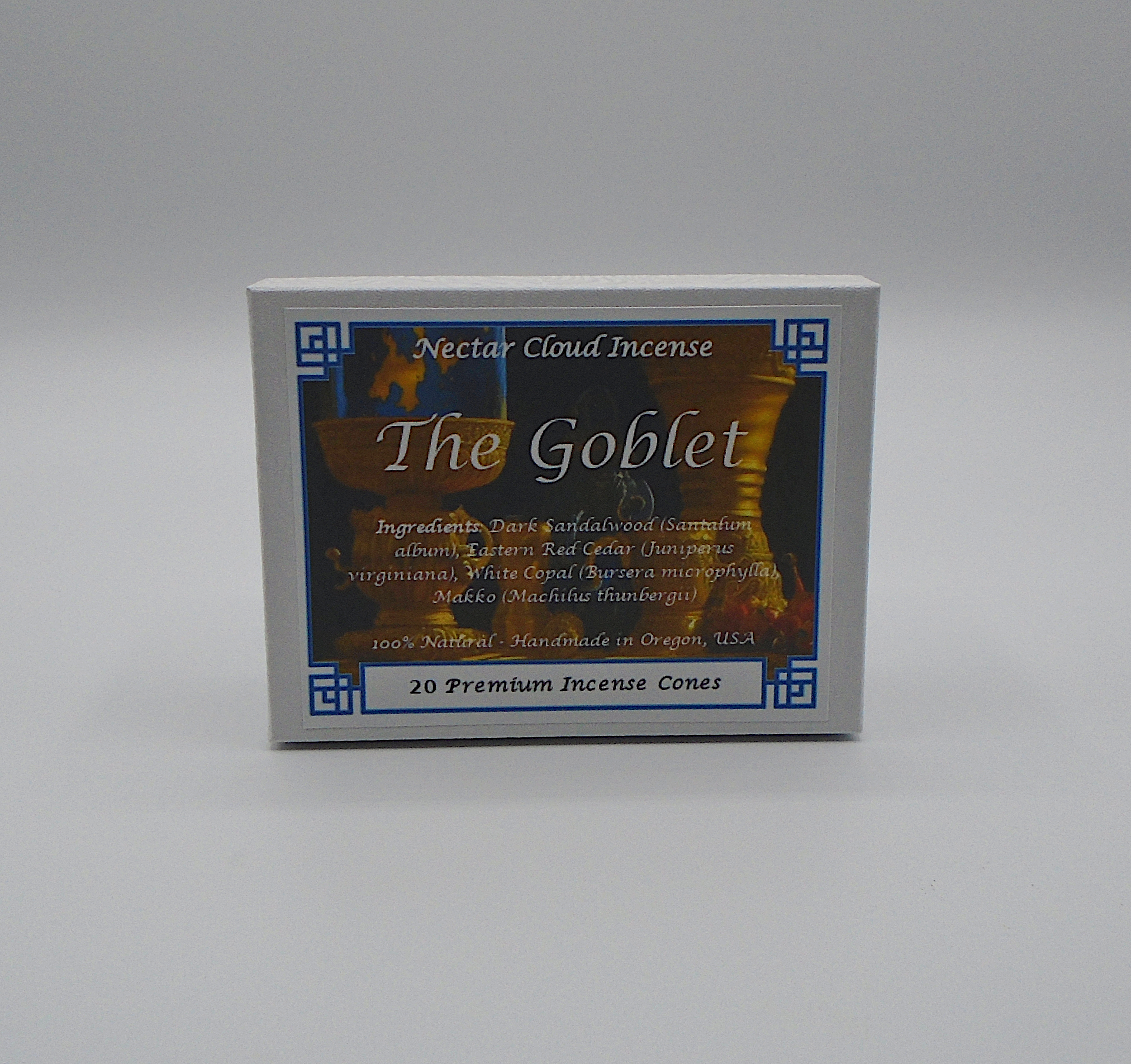 The Goblet Incense Cones (20 cones box)