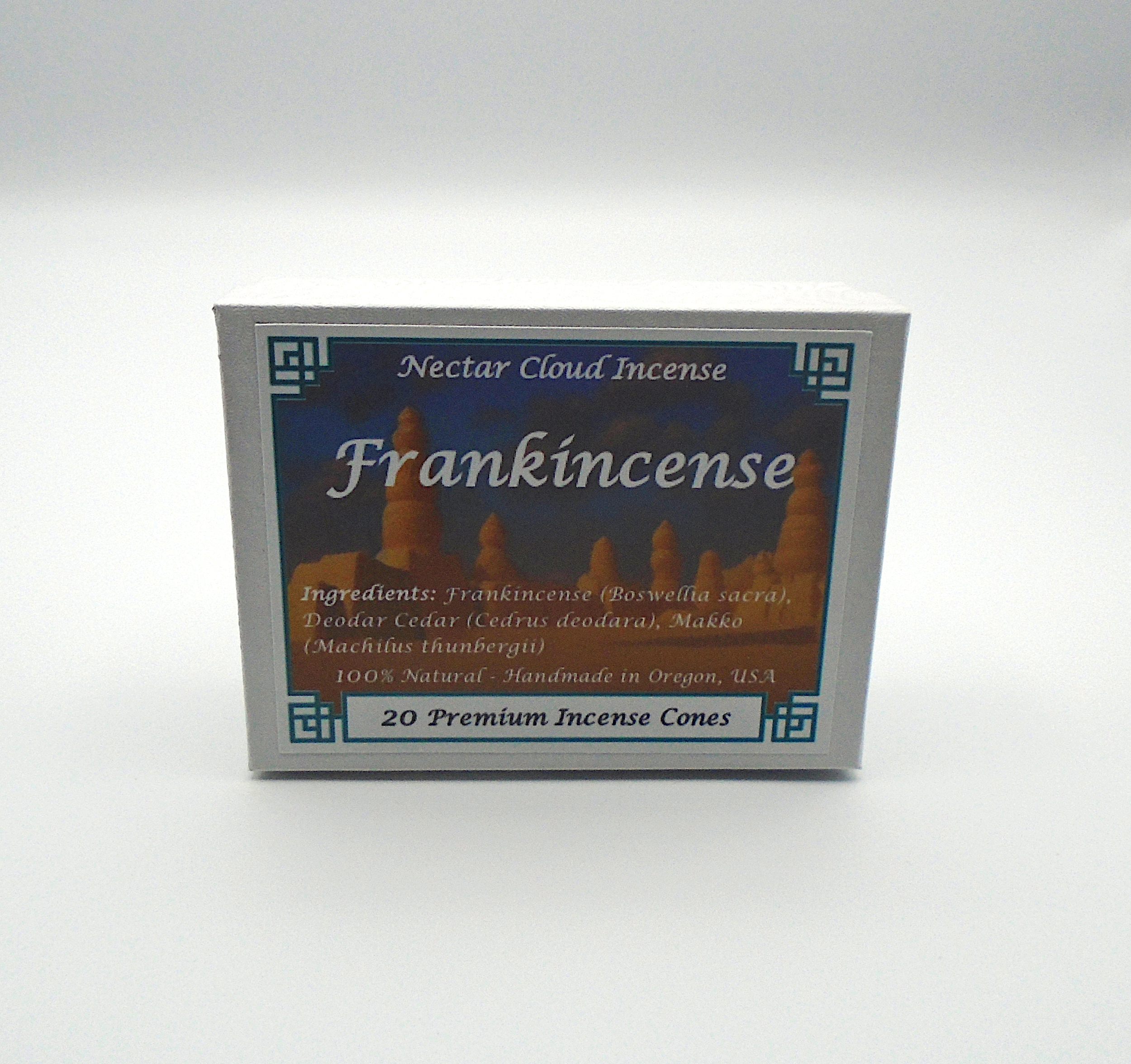 Frankincense Cedar Incense Cones (20 cones box)