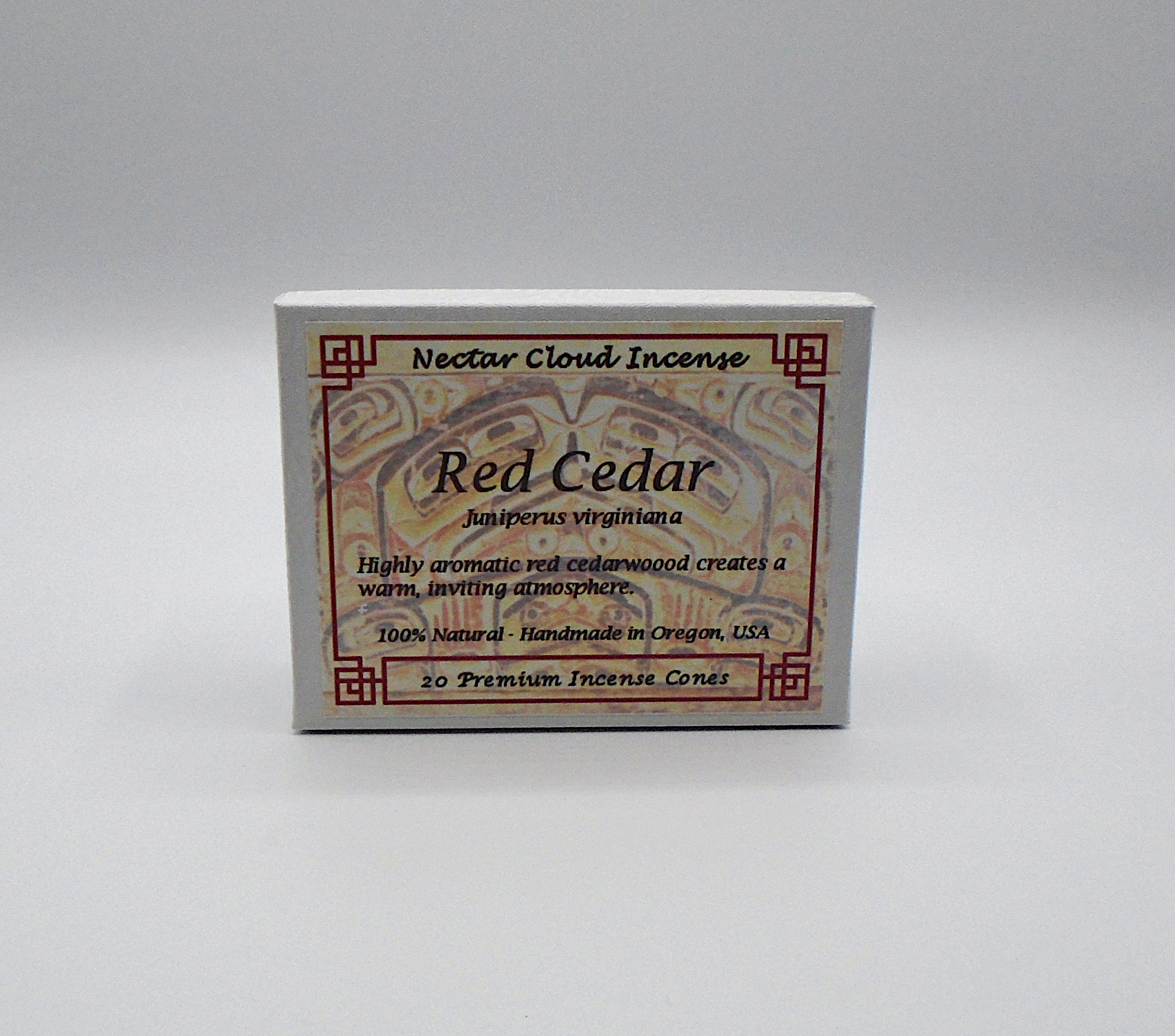 Red Cedar Incense Cones (20 cones box)