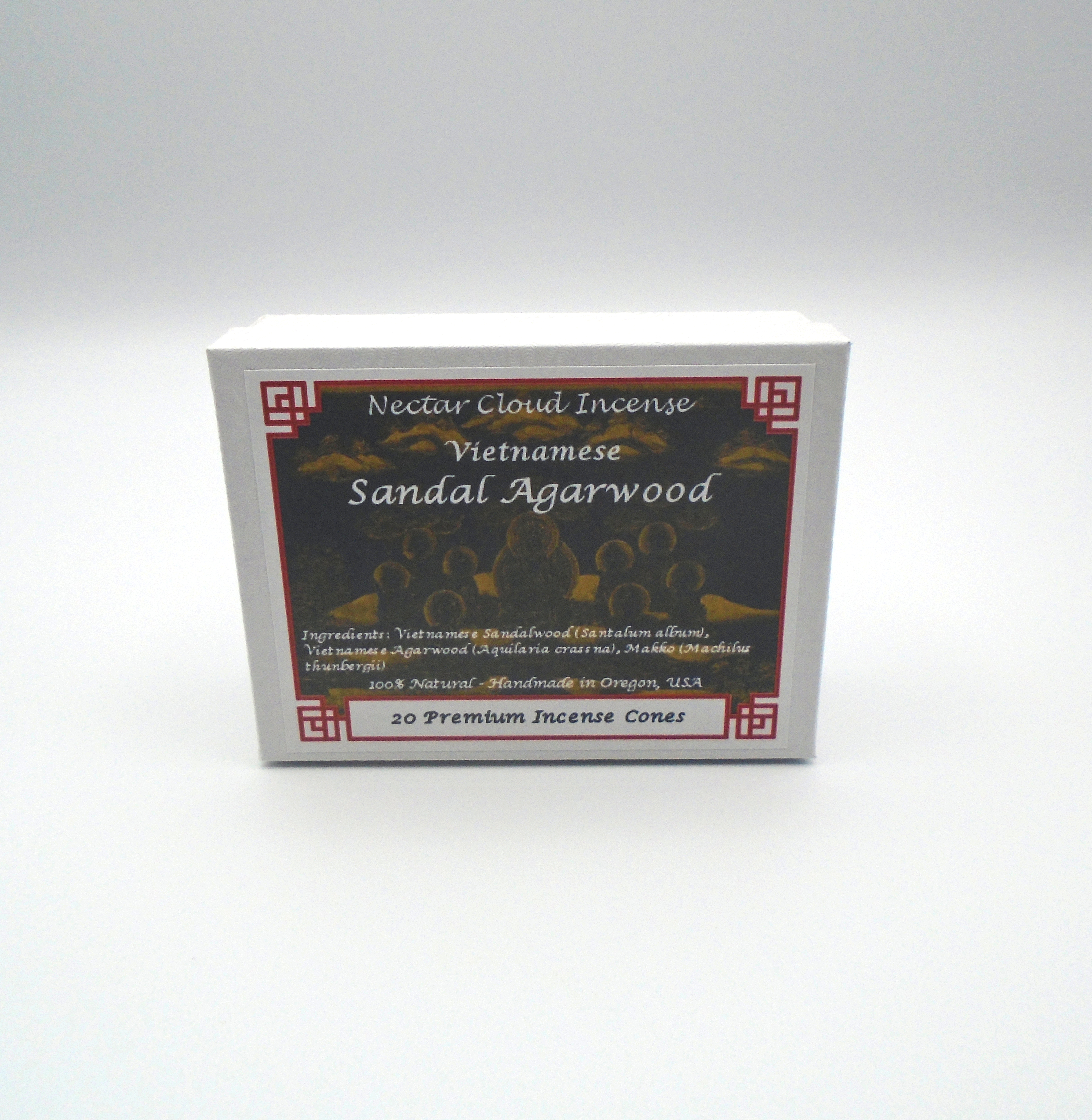 Vietnamese Agarwood & Sandalwood Incense Cones (20 cones box)
