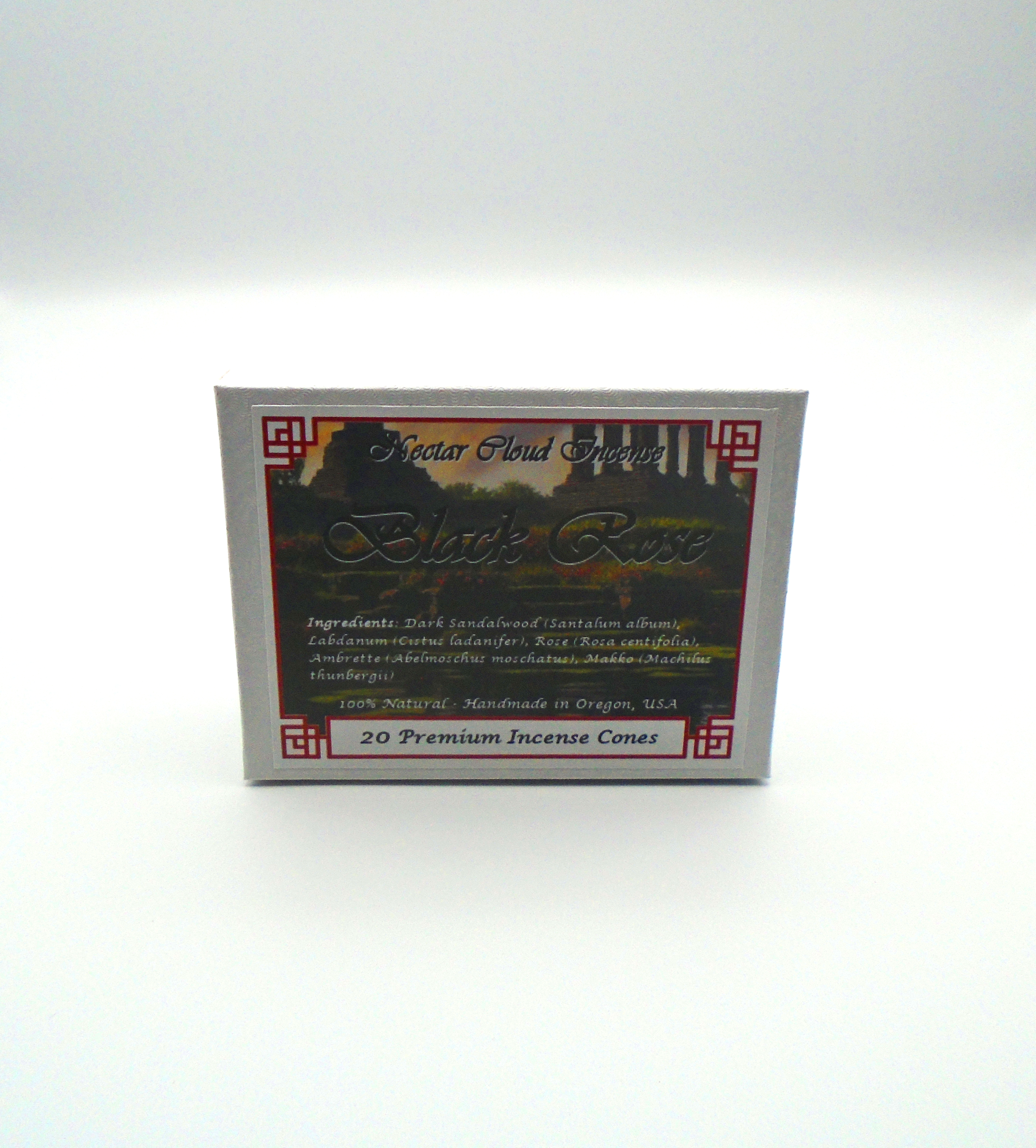 Black Rose Incense Cones (20 cones box)