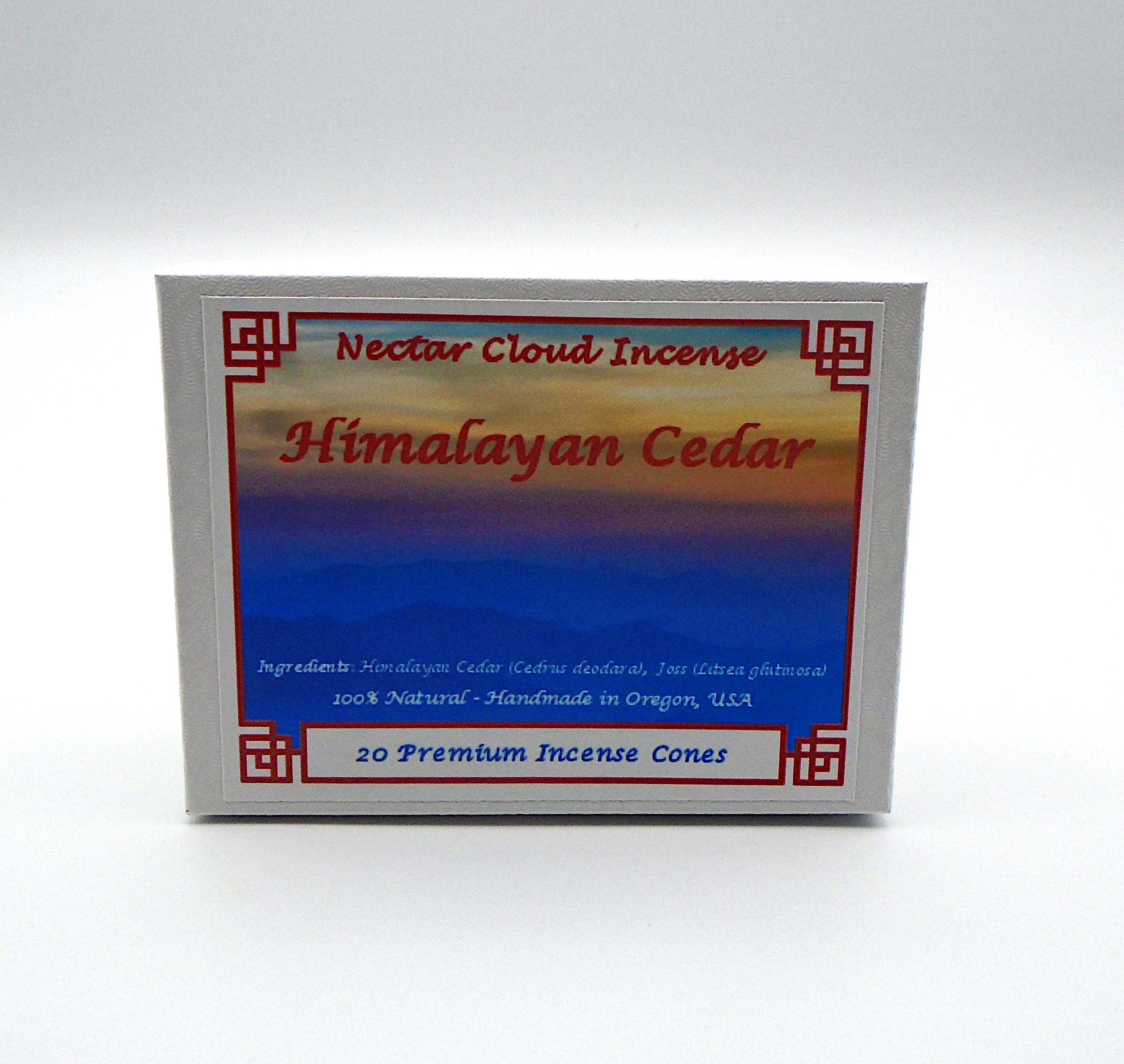 Himalayan Cedar Incense Cones (20 cones box)