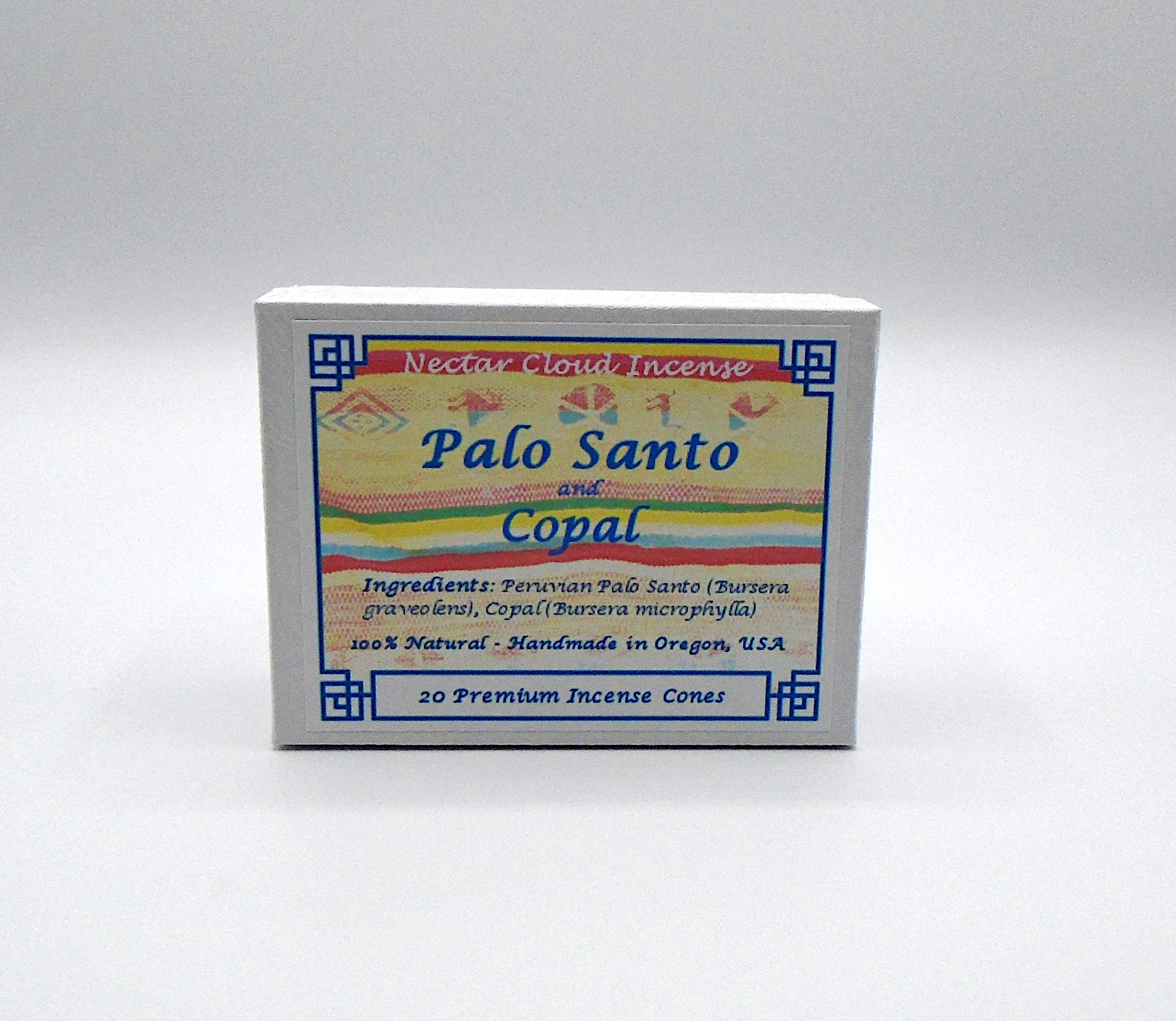 Palo Santo with Copal Incense Cones (20 cones box)