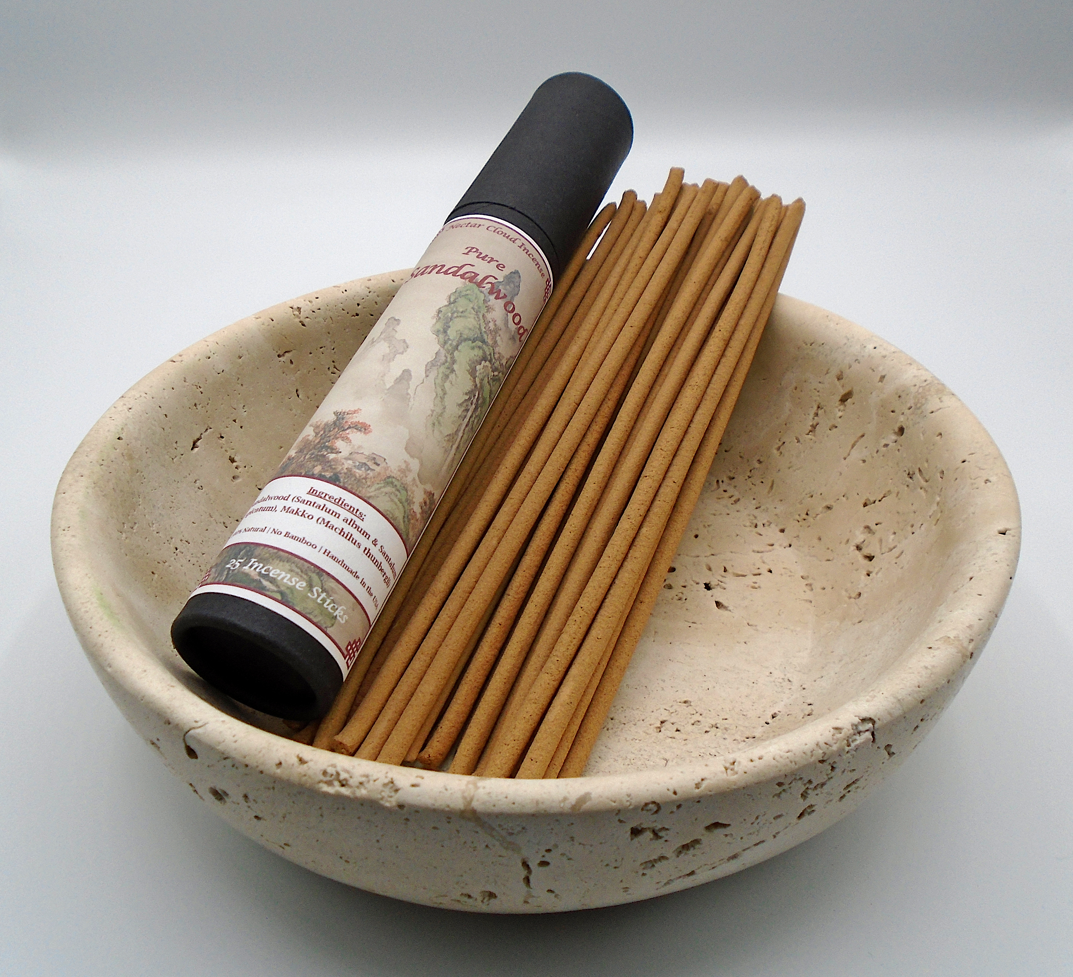 Natural Sandalwood Incense Sticks