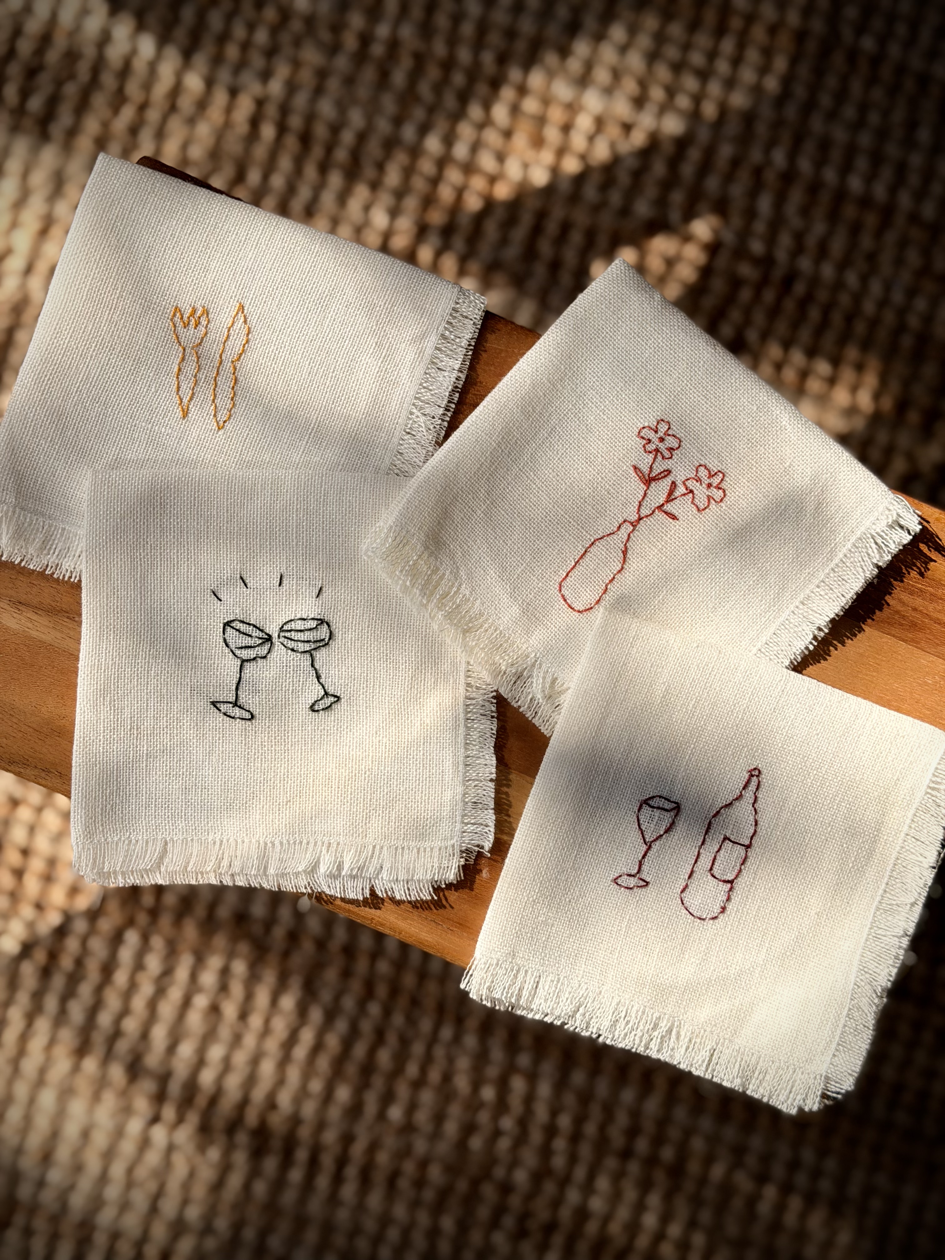 Pack de servilletas de cóctel (modelo 1)