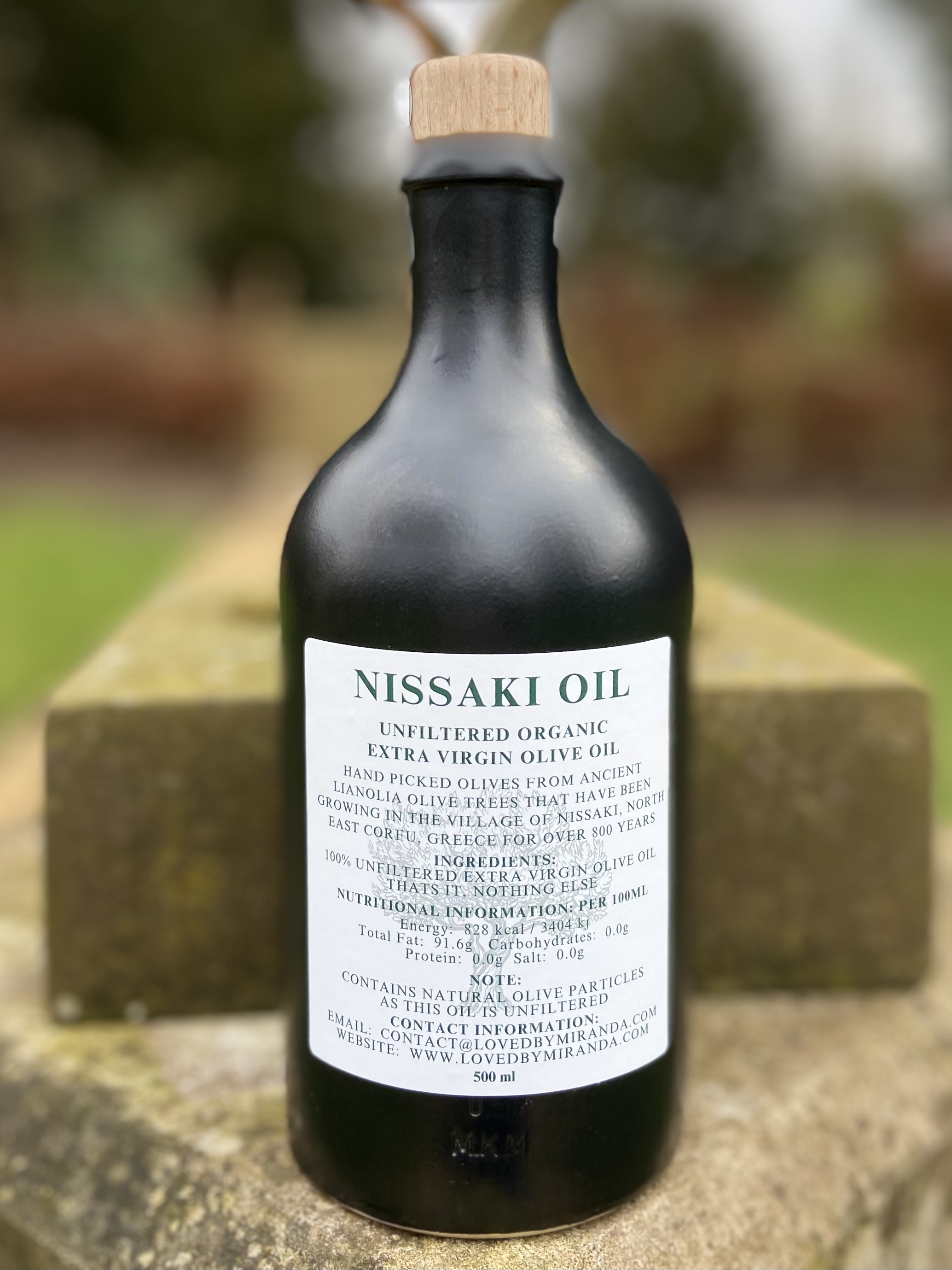 **  BRAND NEW PRODUCT  **  Organic Extra Virgin Olive Oil - 500ml