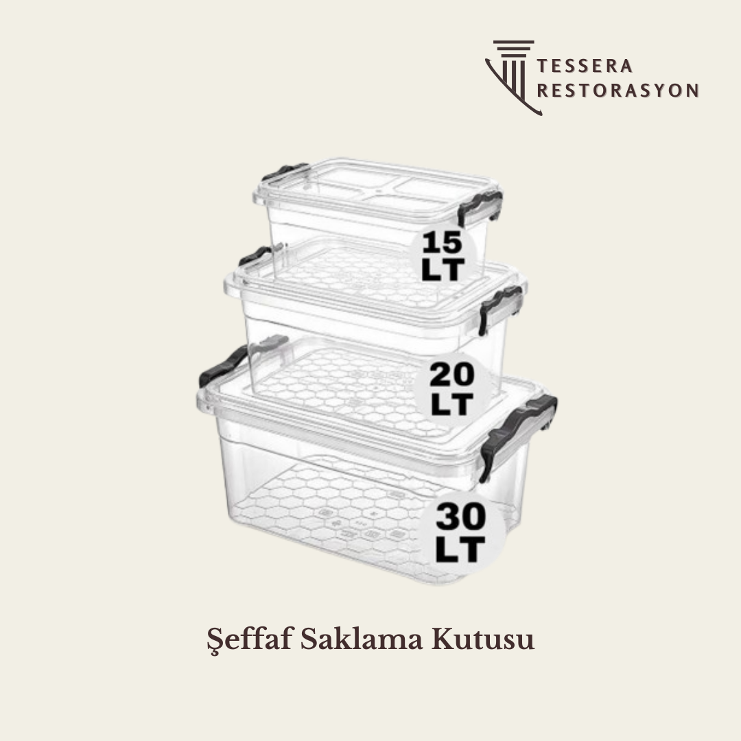 Şeffaf Saklama Kutusu