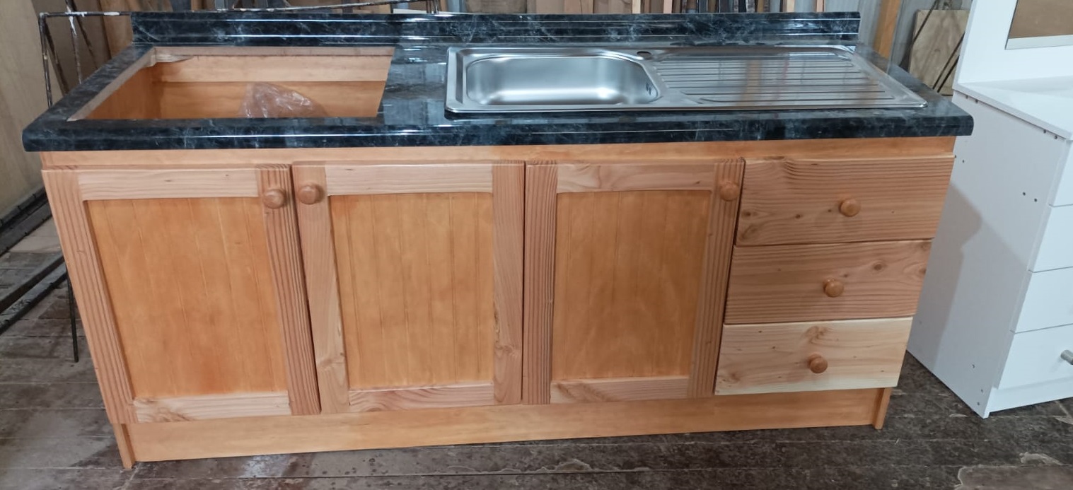 Mueble lavaplatos con Encimera