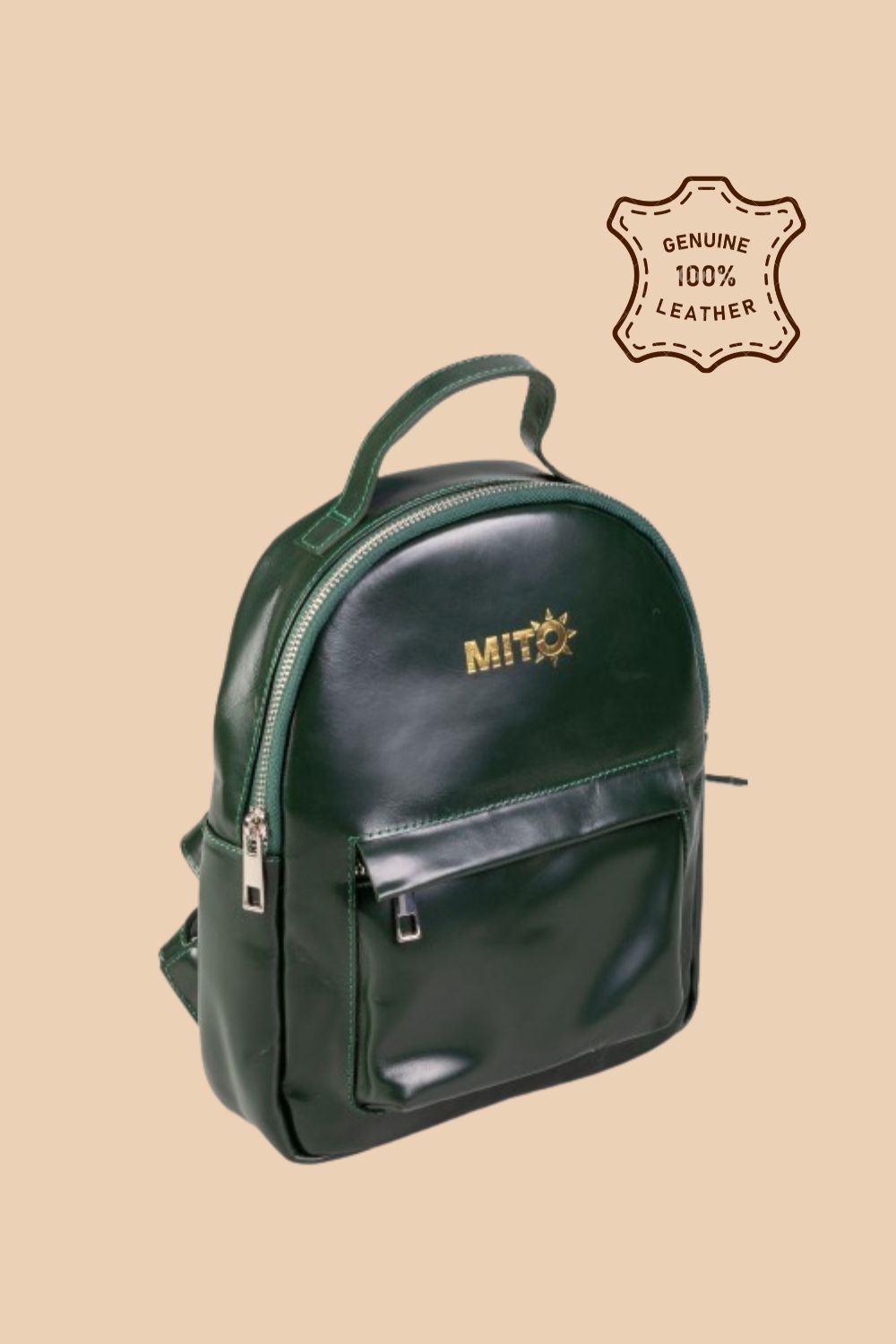 Mochila de cuero Martina