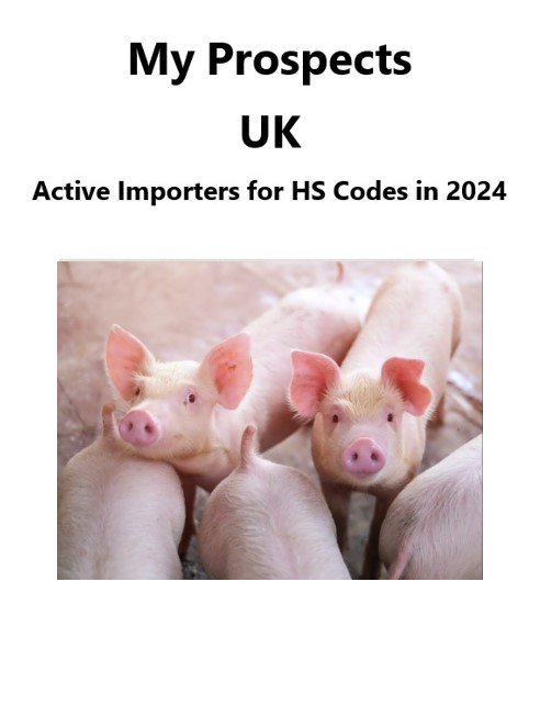 Meat and edible meat offal - Swine and Pig - 765 active importer companies in the UK in 2024 (First 8 months).