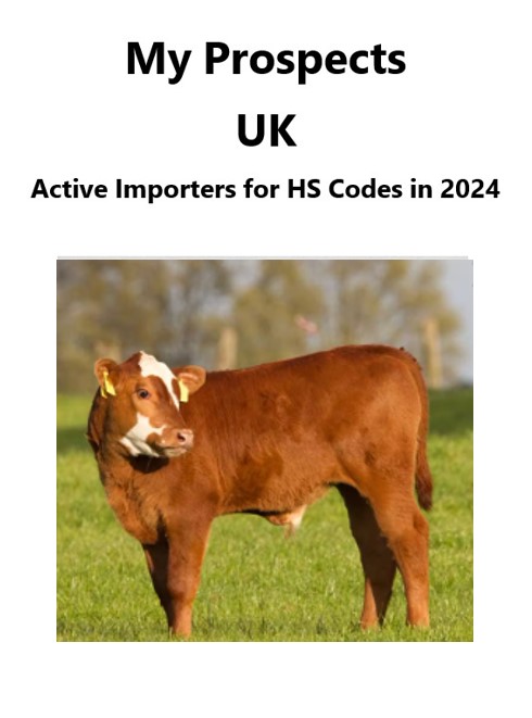 Meat and edible meat offal - Bovine - 407 active importer companies in the UK in 2024 (First 8 months).