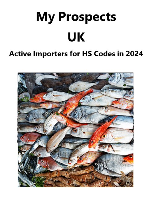 Fish and crustaceans, molluscs and other aquatic invertebrates - 602 active importer companies in the UK in 2024 (First 8 months).