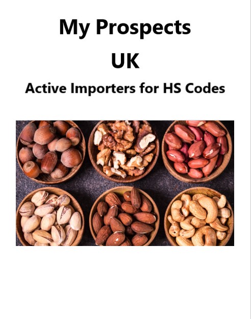 Edible fruit and nuts; peel of citrus fruits or melons - 1439 active importer companies in the UK in 2024.