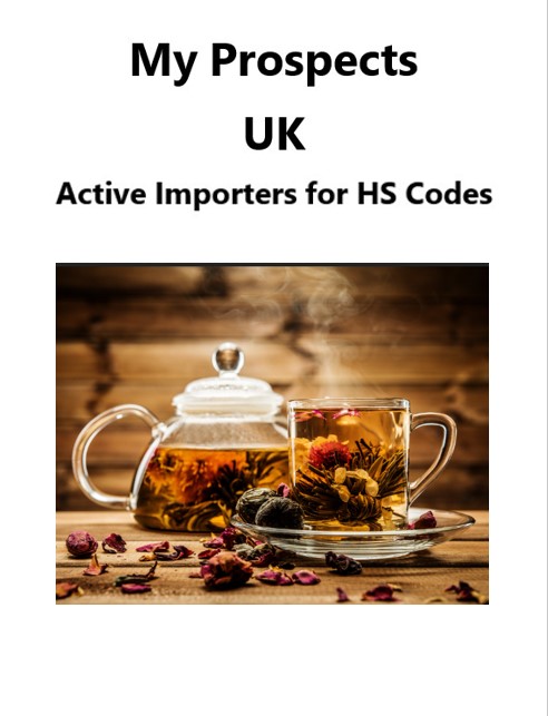 Coffee, tea, mate and spices - 1811 active importer companies in the UK in 2024.