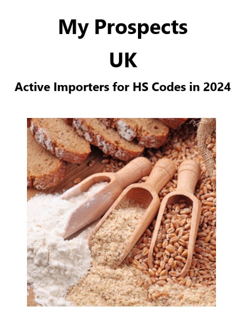 Products of the milling industry; malt; starches; inulin; wheat gluten - 1025 active importer companies in the UK in 2024.