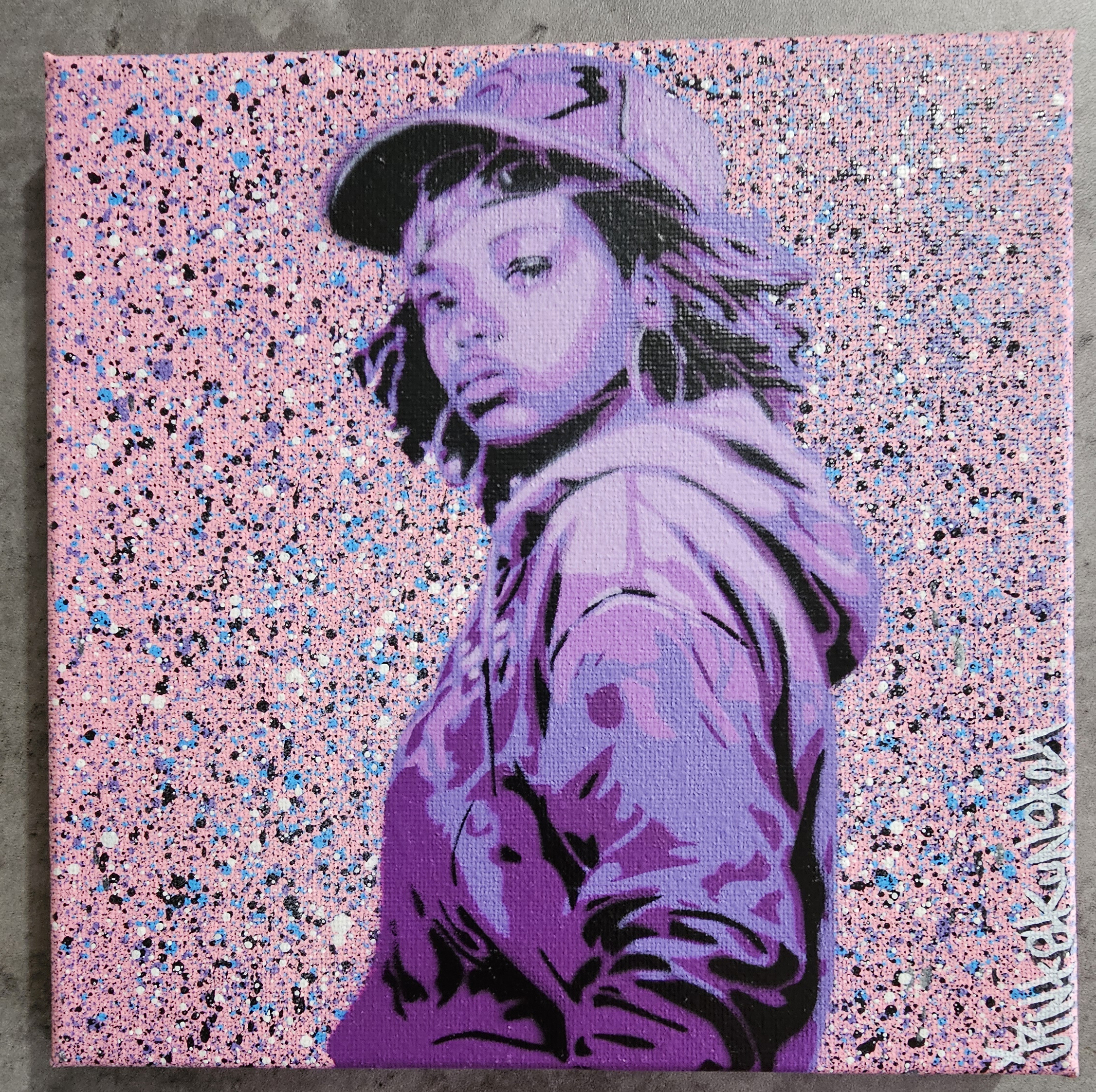 NAOMIE (toile 20 x 20)