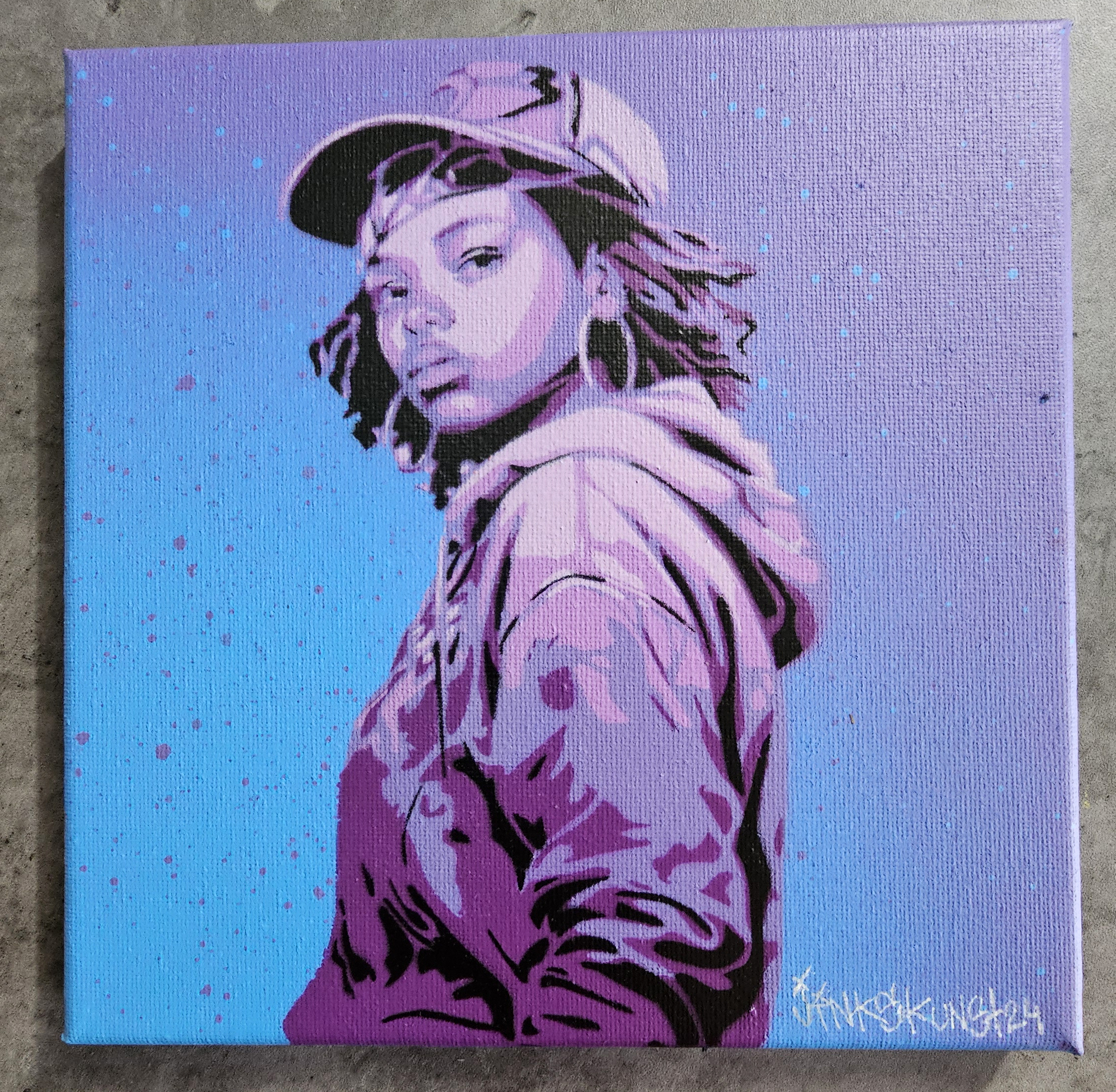 NAOMIE (toile 20 x 20)