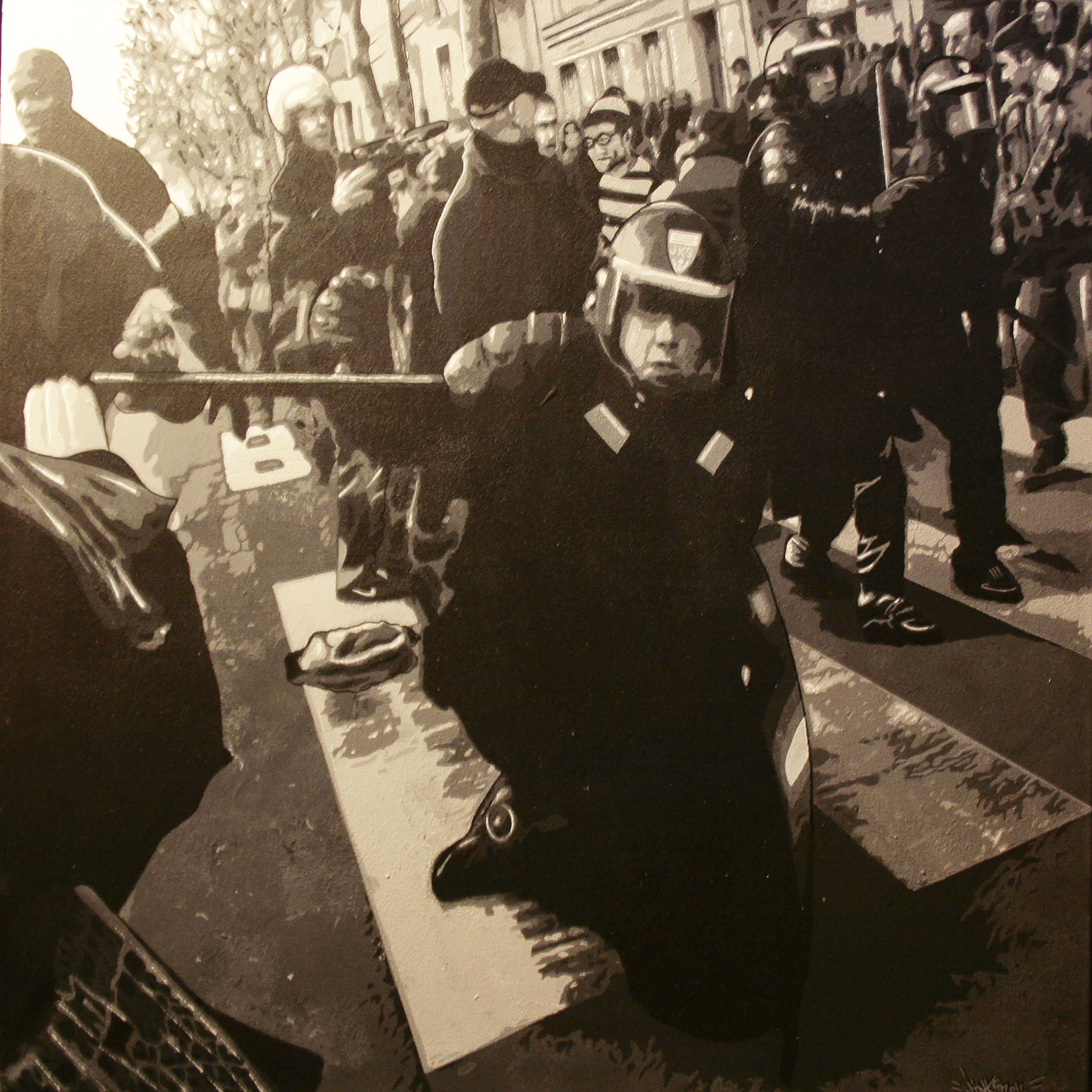 FRENCH RIOT