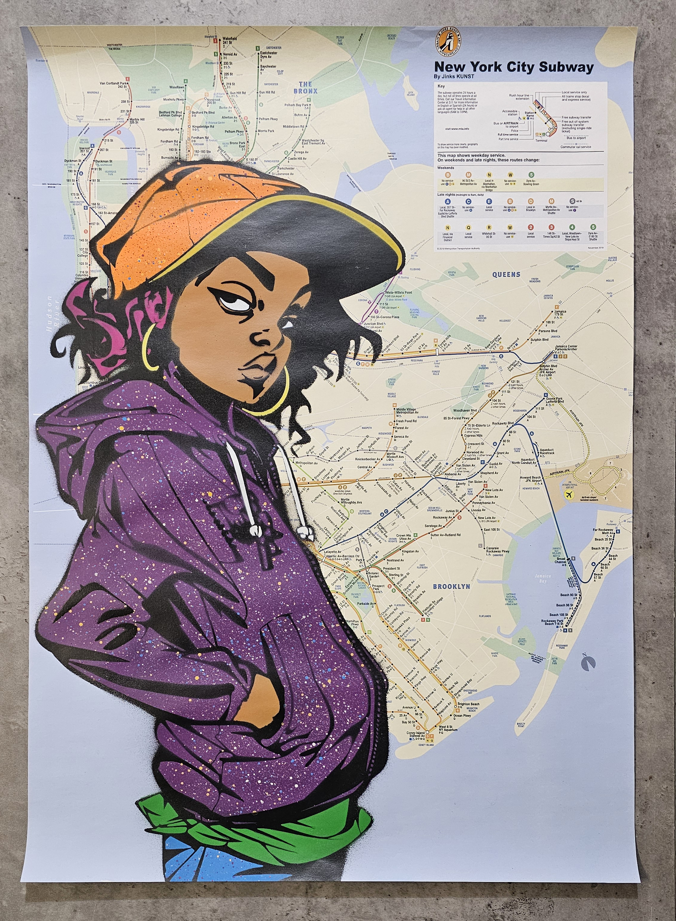 LAILA (carte du métro de New York)