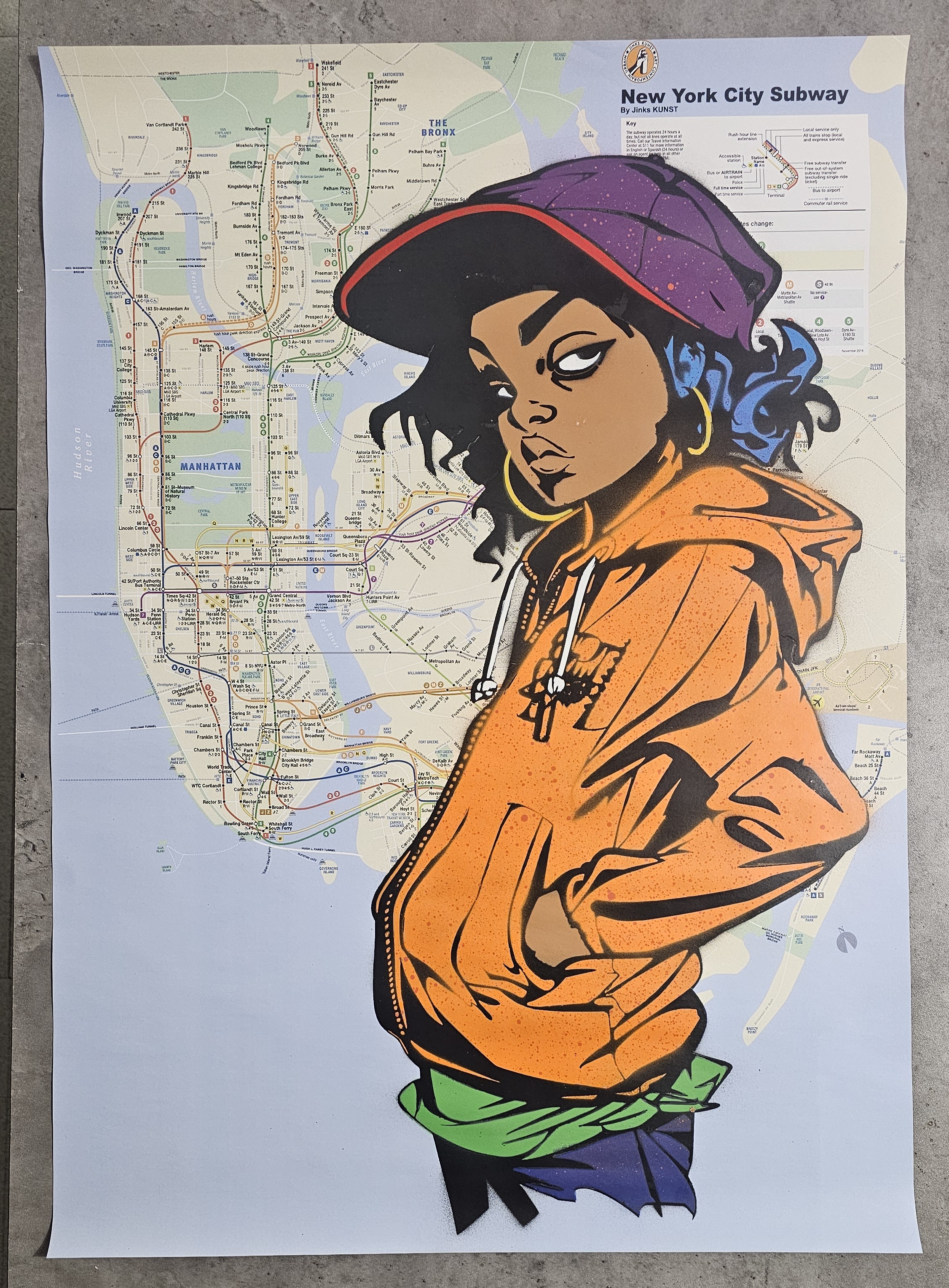 LAILA (carte du métro de New York)