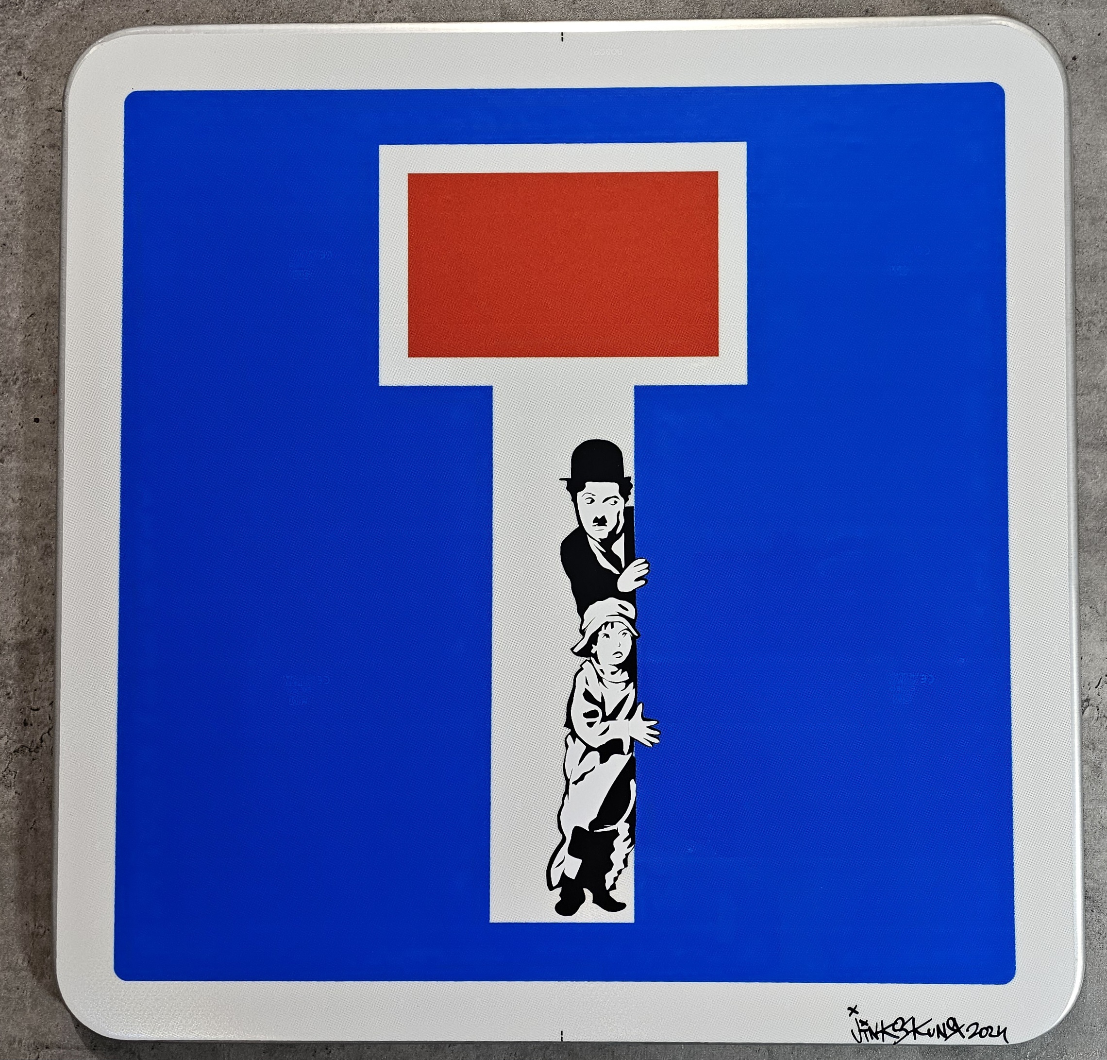 THE KID (sur panneau neuf)