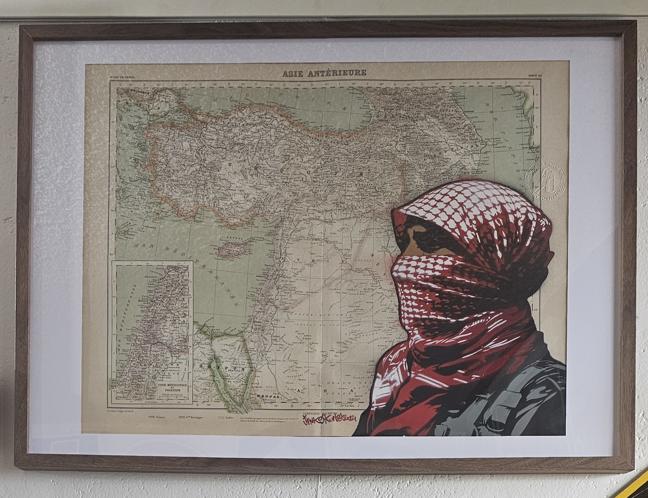 PALESTINE (ancienne carte de 1923)