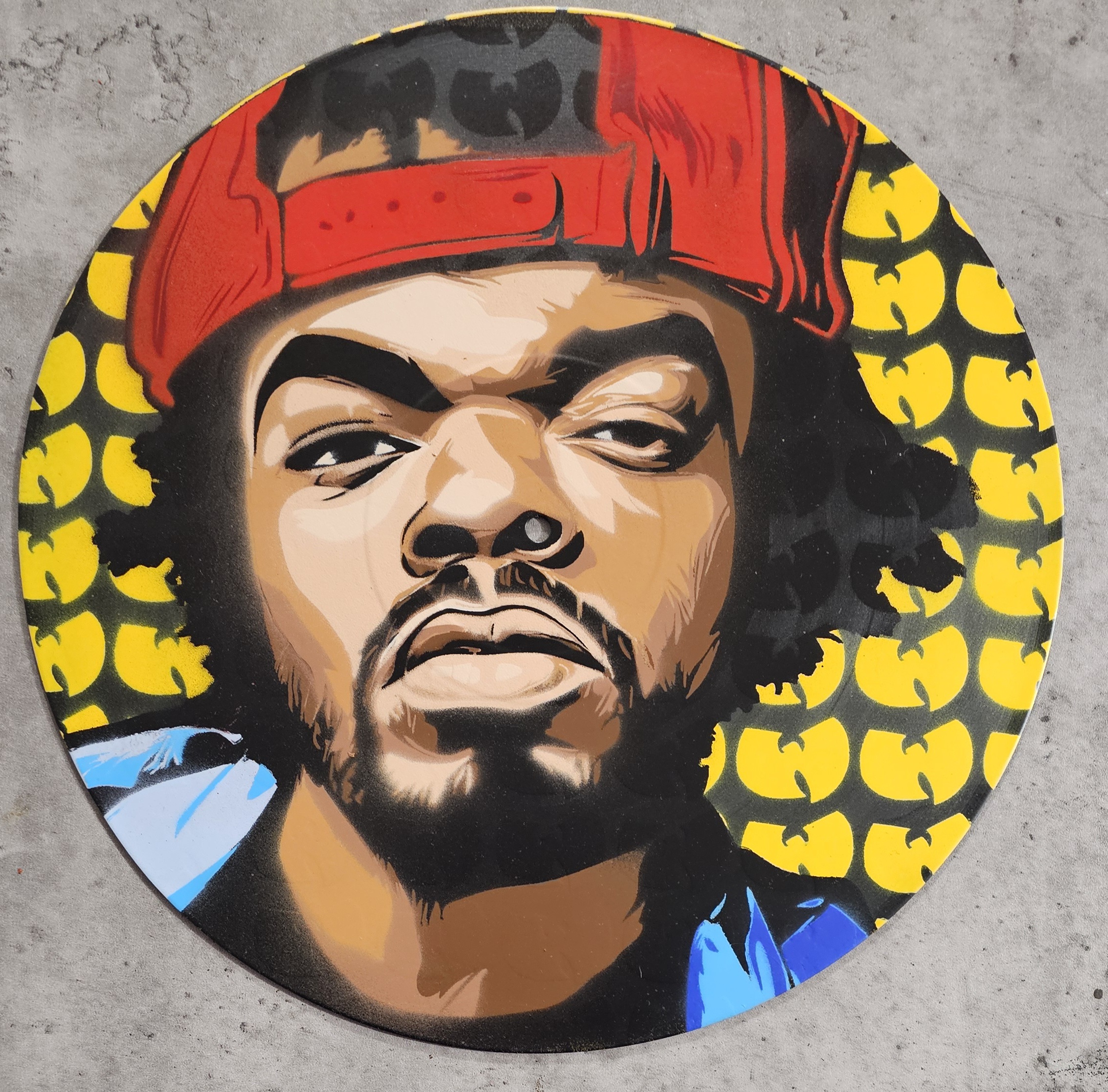 METHOD MAN & OL' DIRTY BASTARD + LOGO WU TANG + ALBUM 36 CHAMBERS