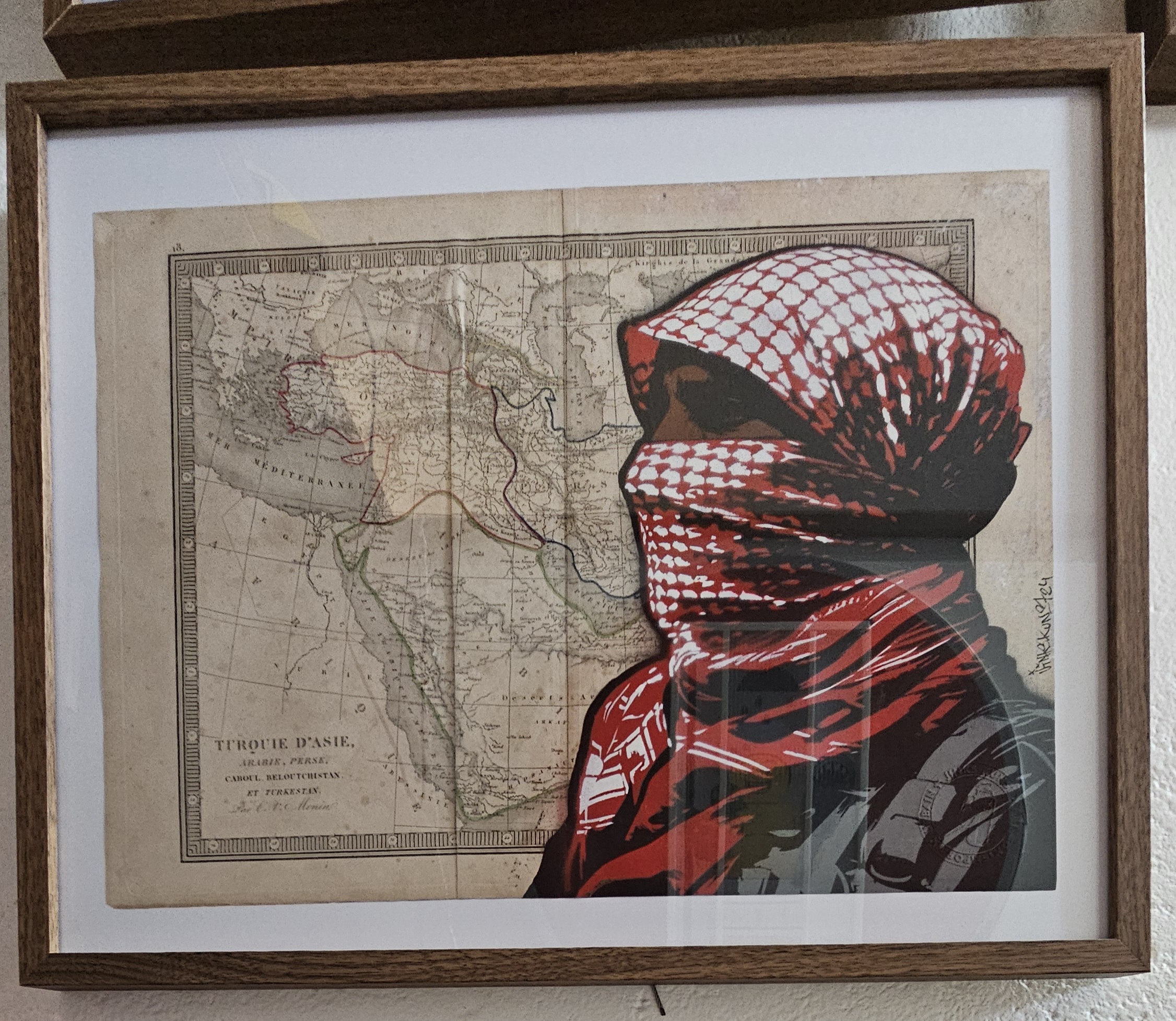PALESTINE (ancienne carte de 1842)