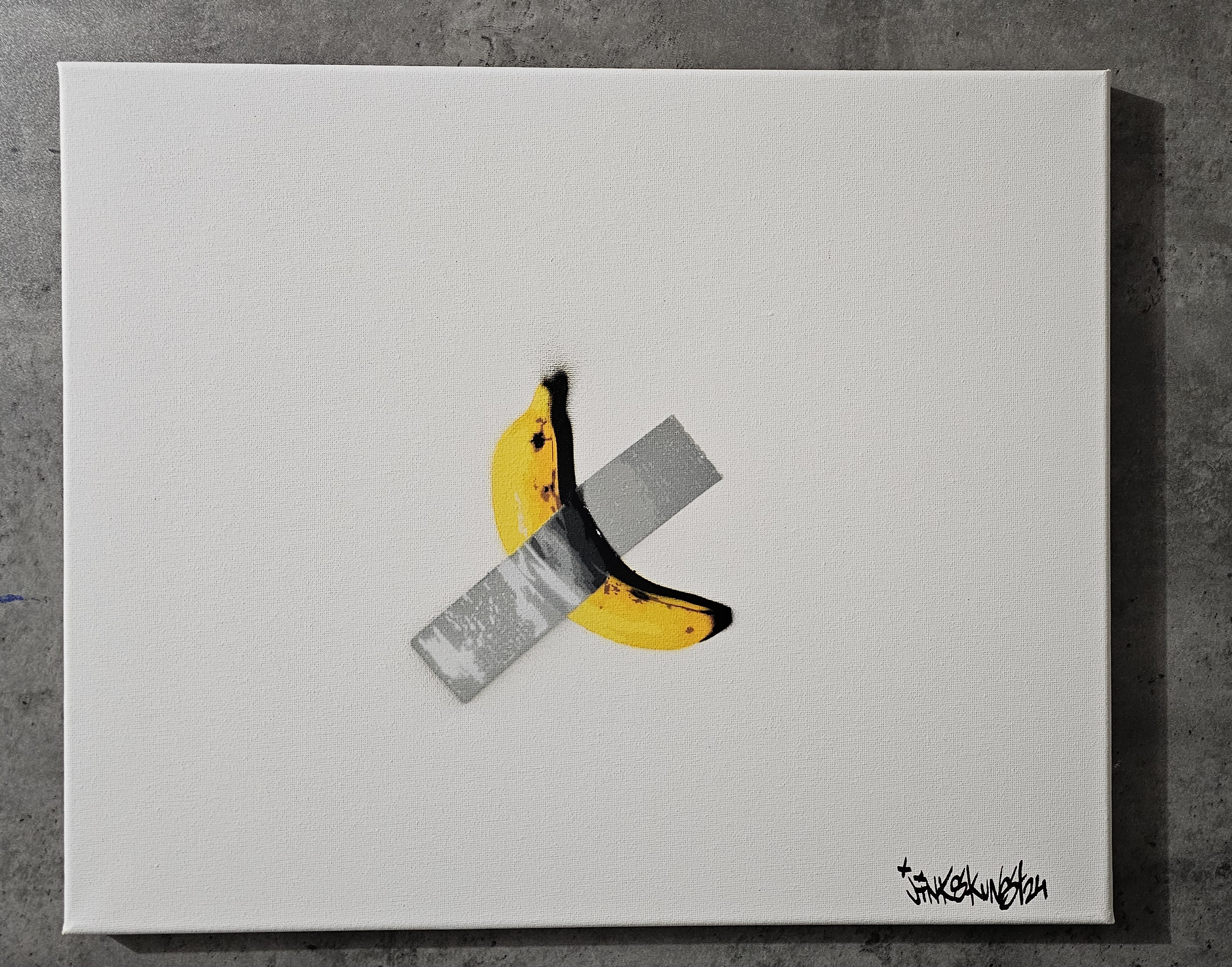 "Comedian" Tribute to Maurizio Cattelan