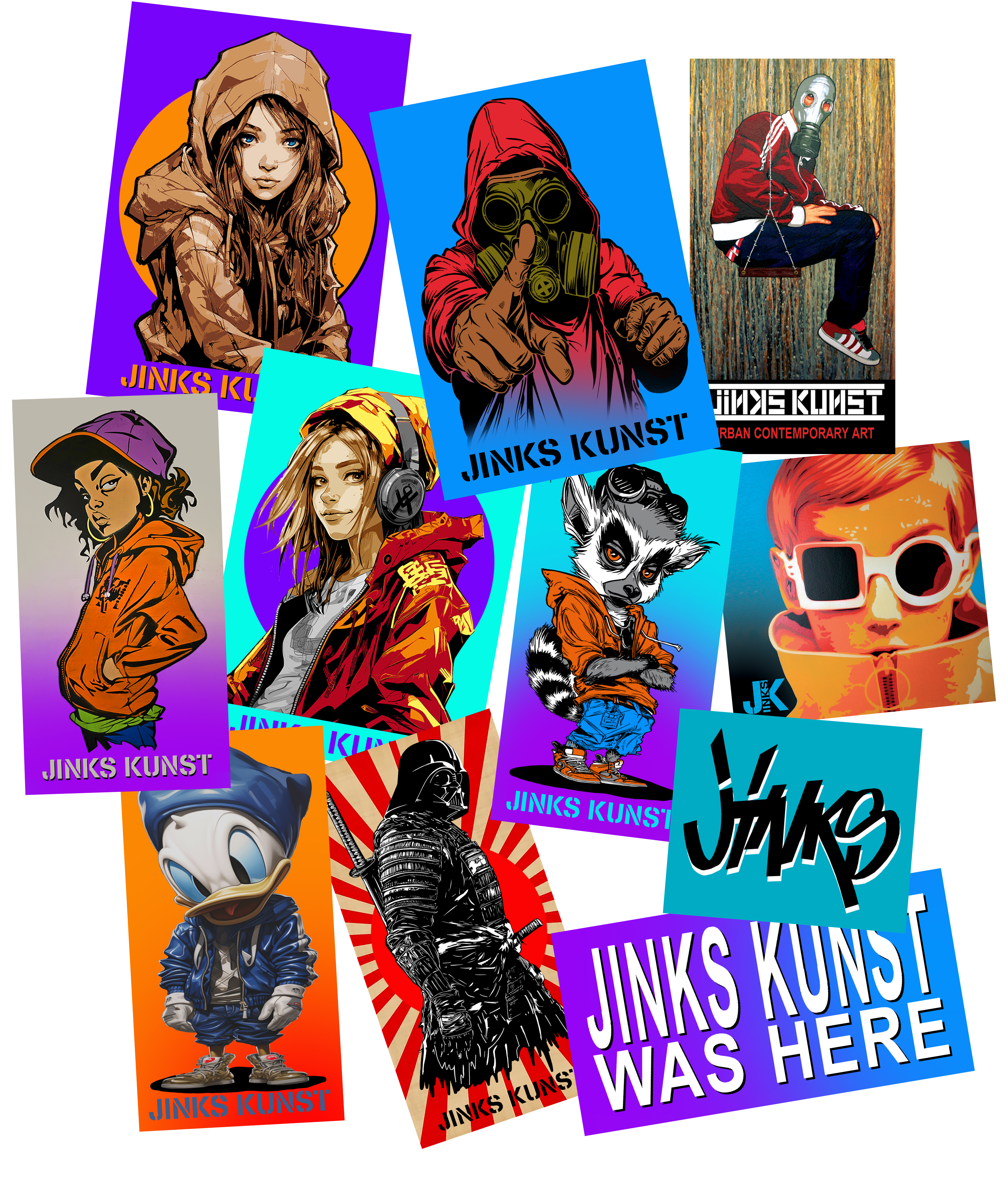 Pack 2 de 12 Stickers