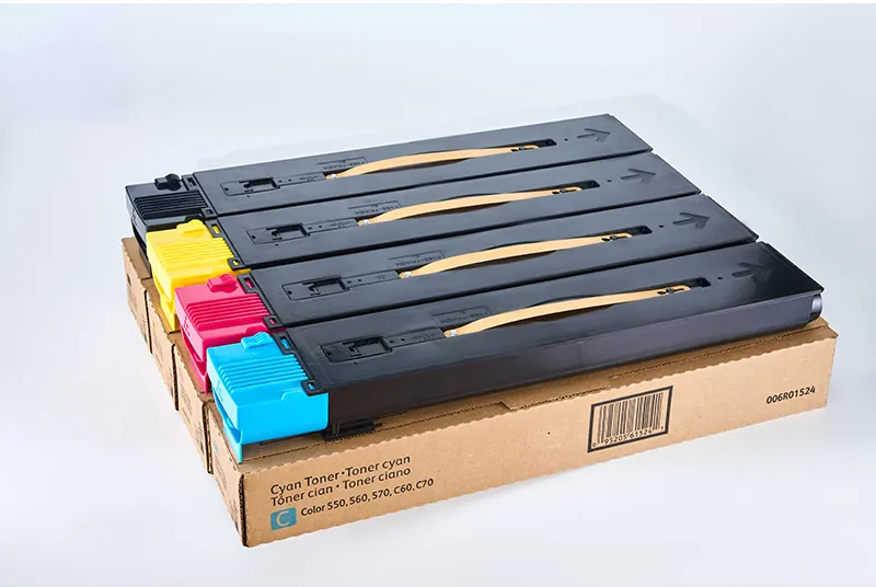 Compatible Xerox C570 C60 C70 Toner Cartridges 006R01655 006R01656 006R01657 006R01658