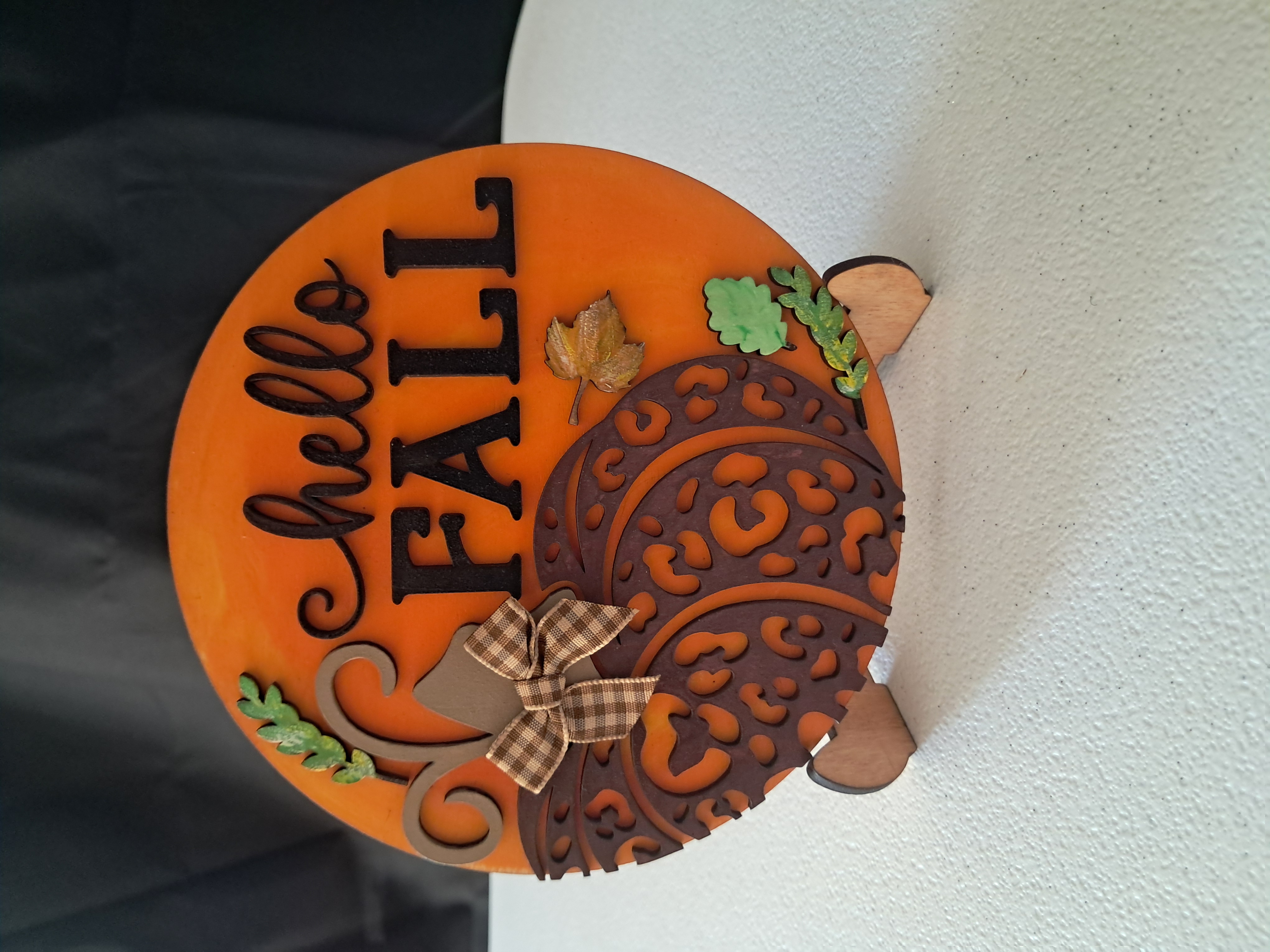 Hello Fall Decorative Sign