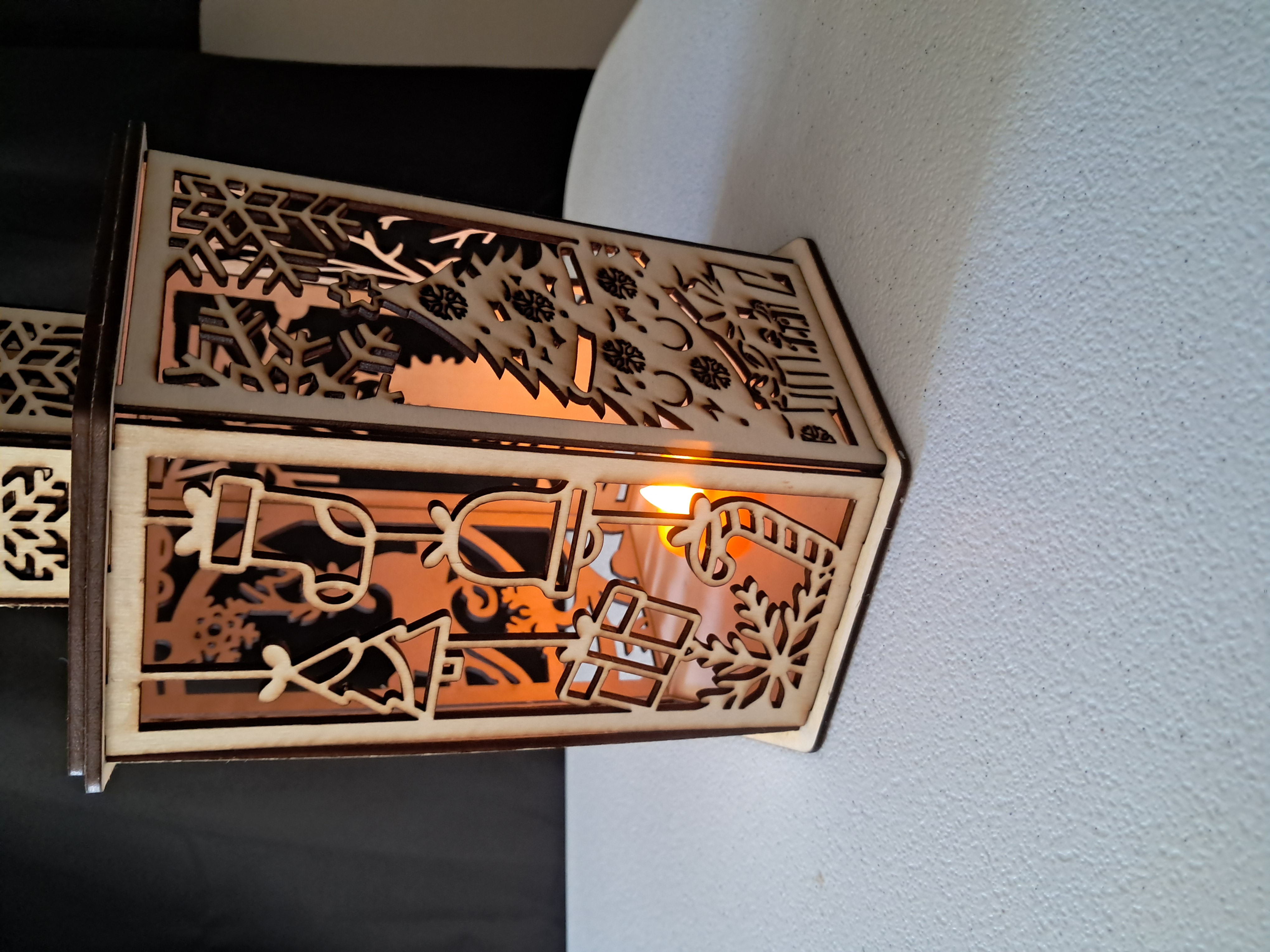 Decorative Wooden Lantern