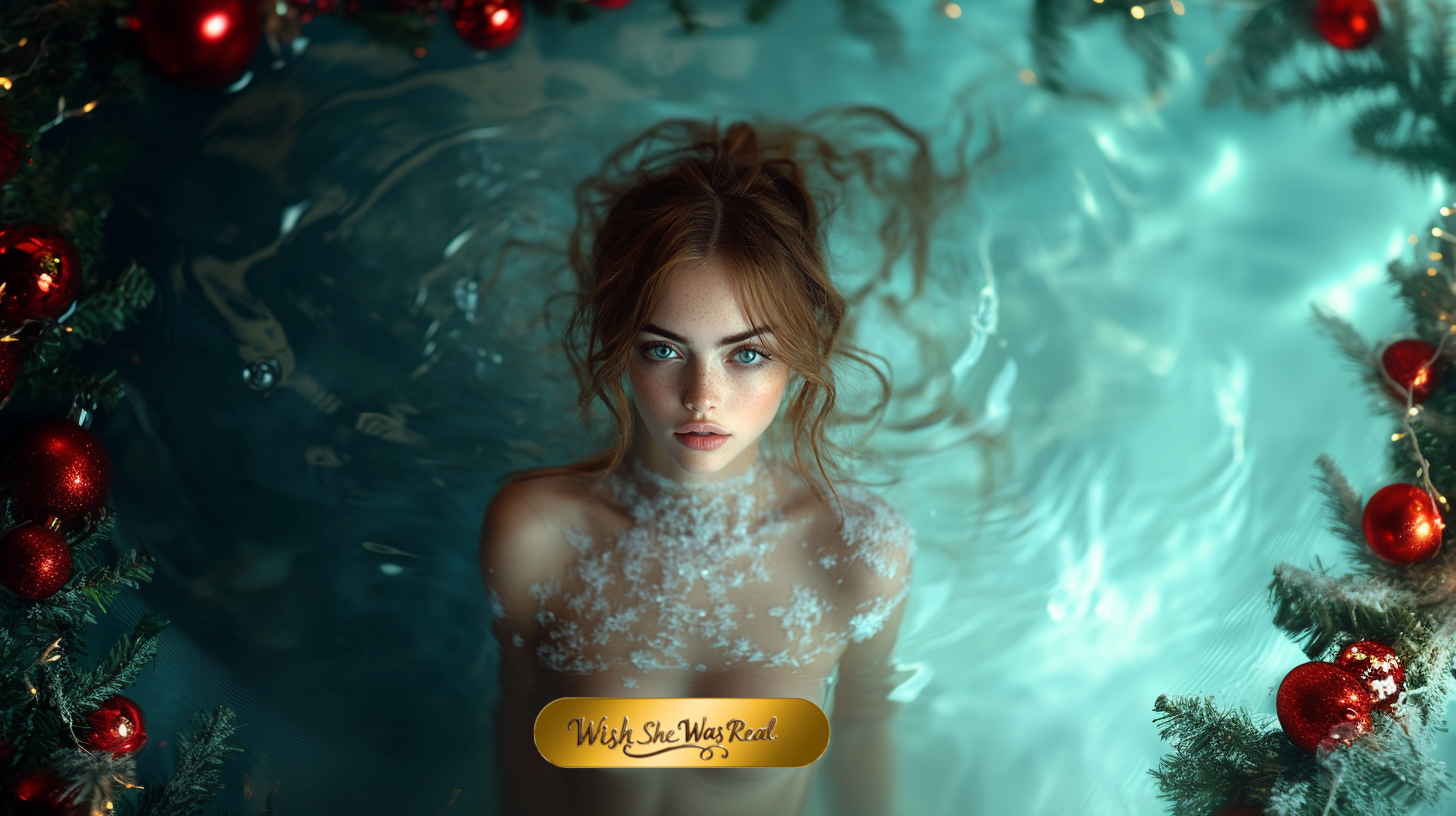 So Hot She Melted a Winter Wonderland Ai Generated