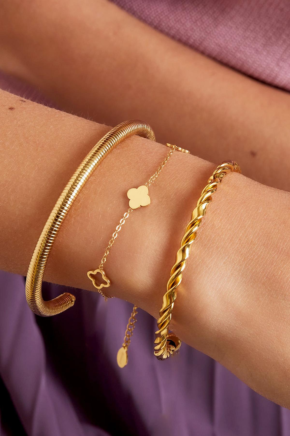 Bracelet clovers 