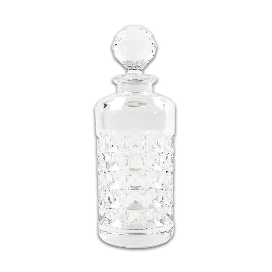 GARRAFA DIAMANTE CRISTAL TRANSPARENTE CRISTAL DE PARIS