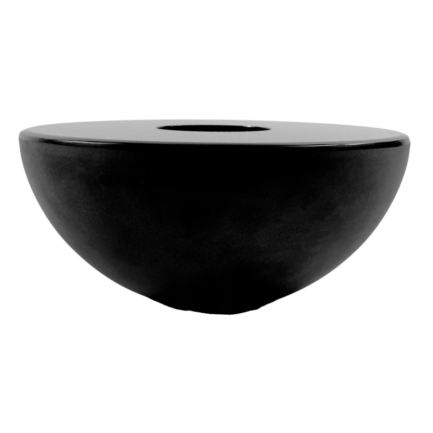 VASO DJINI CRISTAL PRETO ANNA TORFS