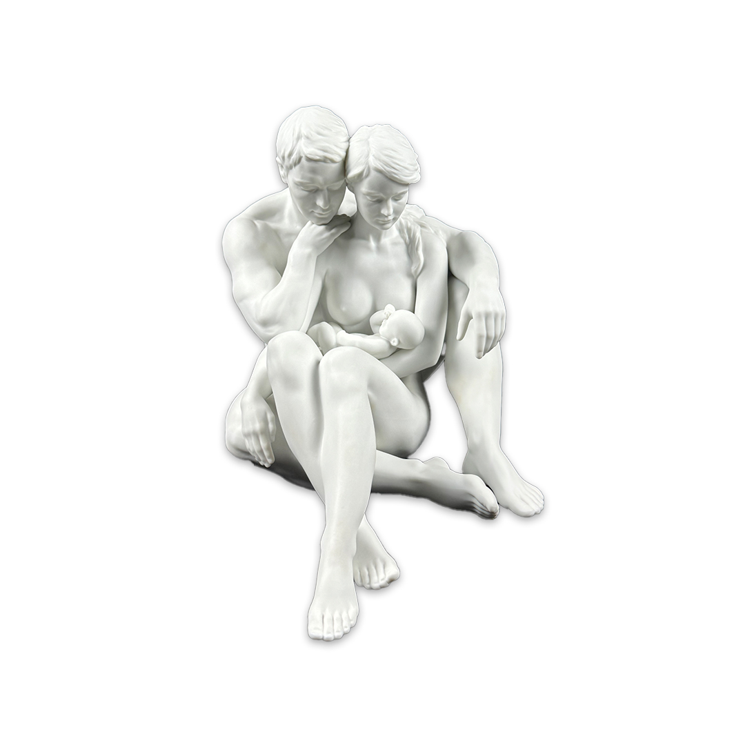 ESCULTURA ESSENCIA DA VIDA PORCELANA BRANCA LLADRO