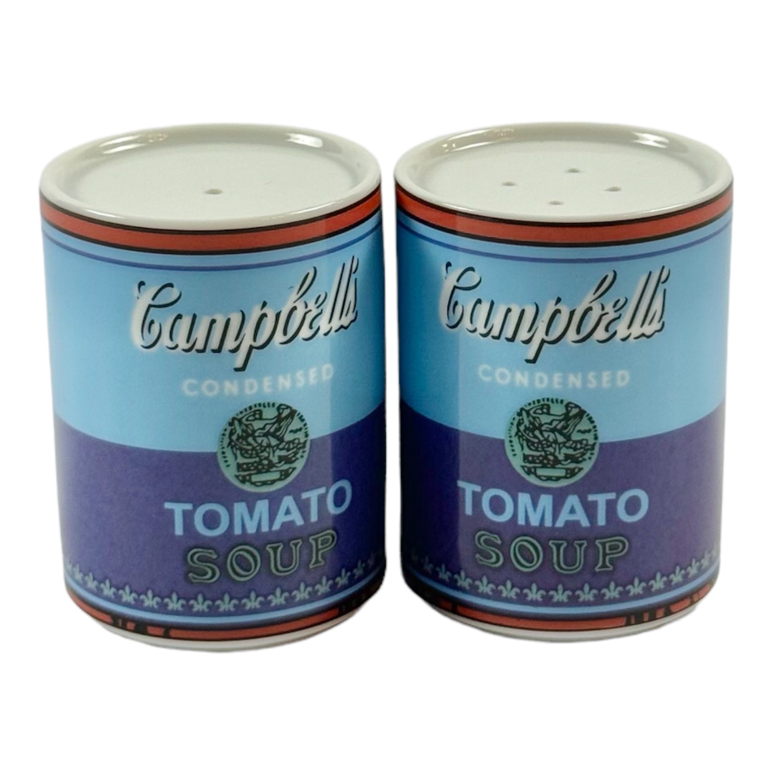 SALEIRO / PIMENTEIRO WARHOL CAMPBELLS PORCELANA AZUL ROSENTHAL