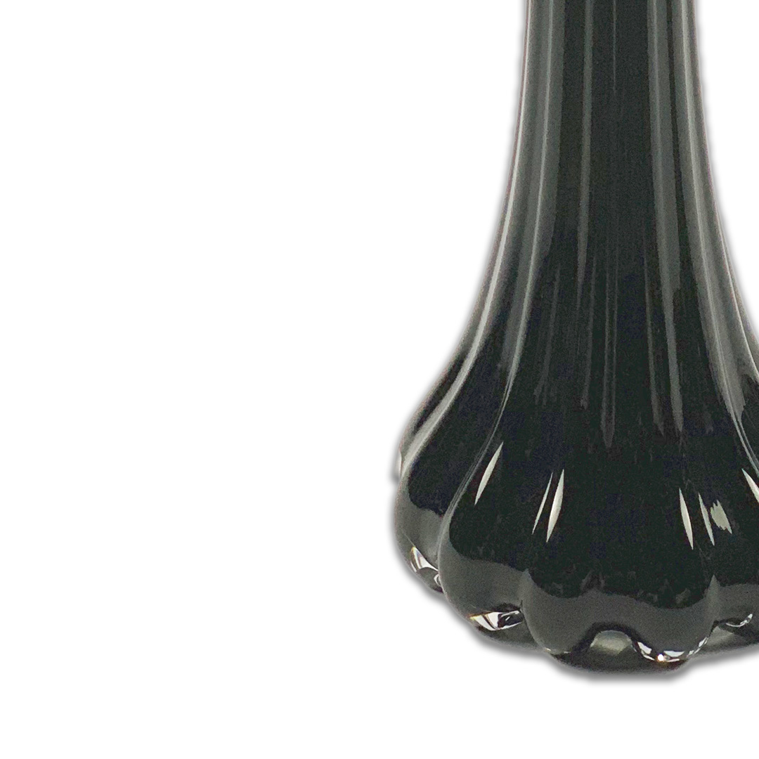 VASO GARRAFA VIDRO PRETO DUIF INTERNATIONAL