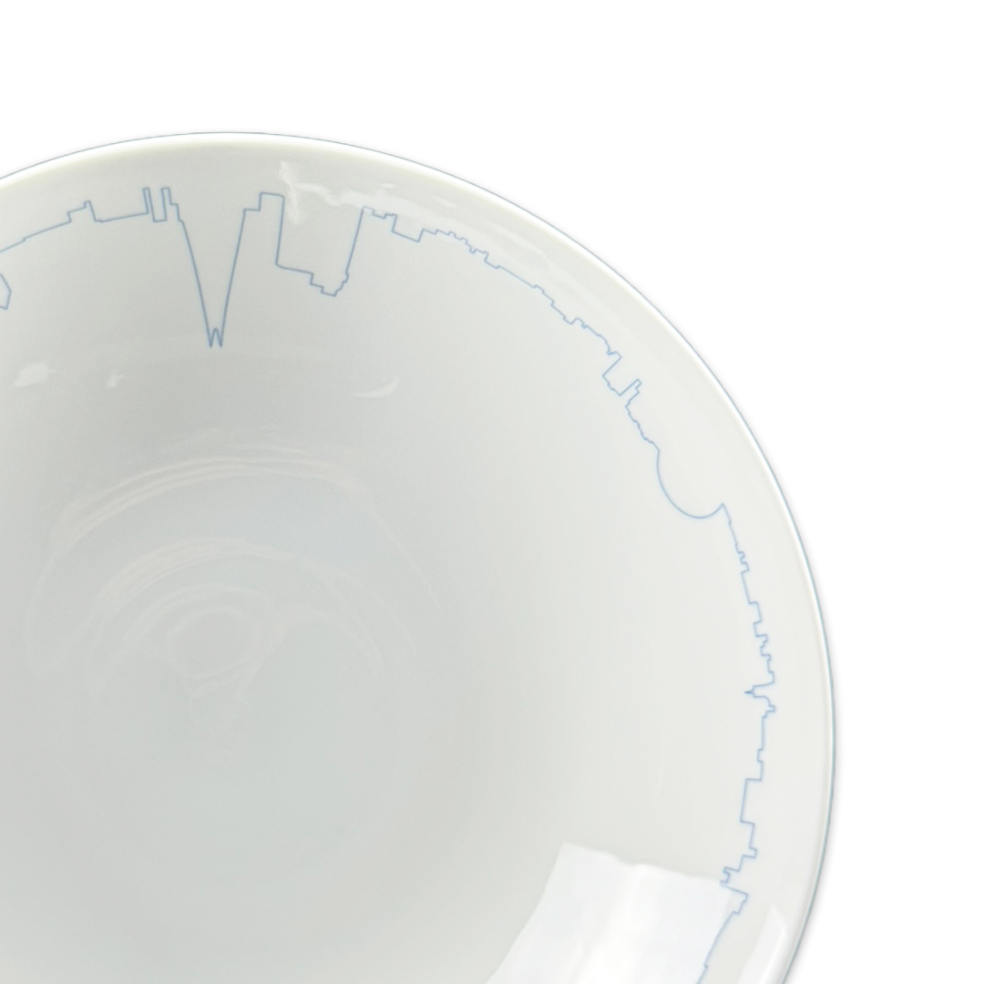 BOWL TAC GROPIUS CIDADES PORCELANA ROSENTHAL