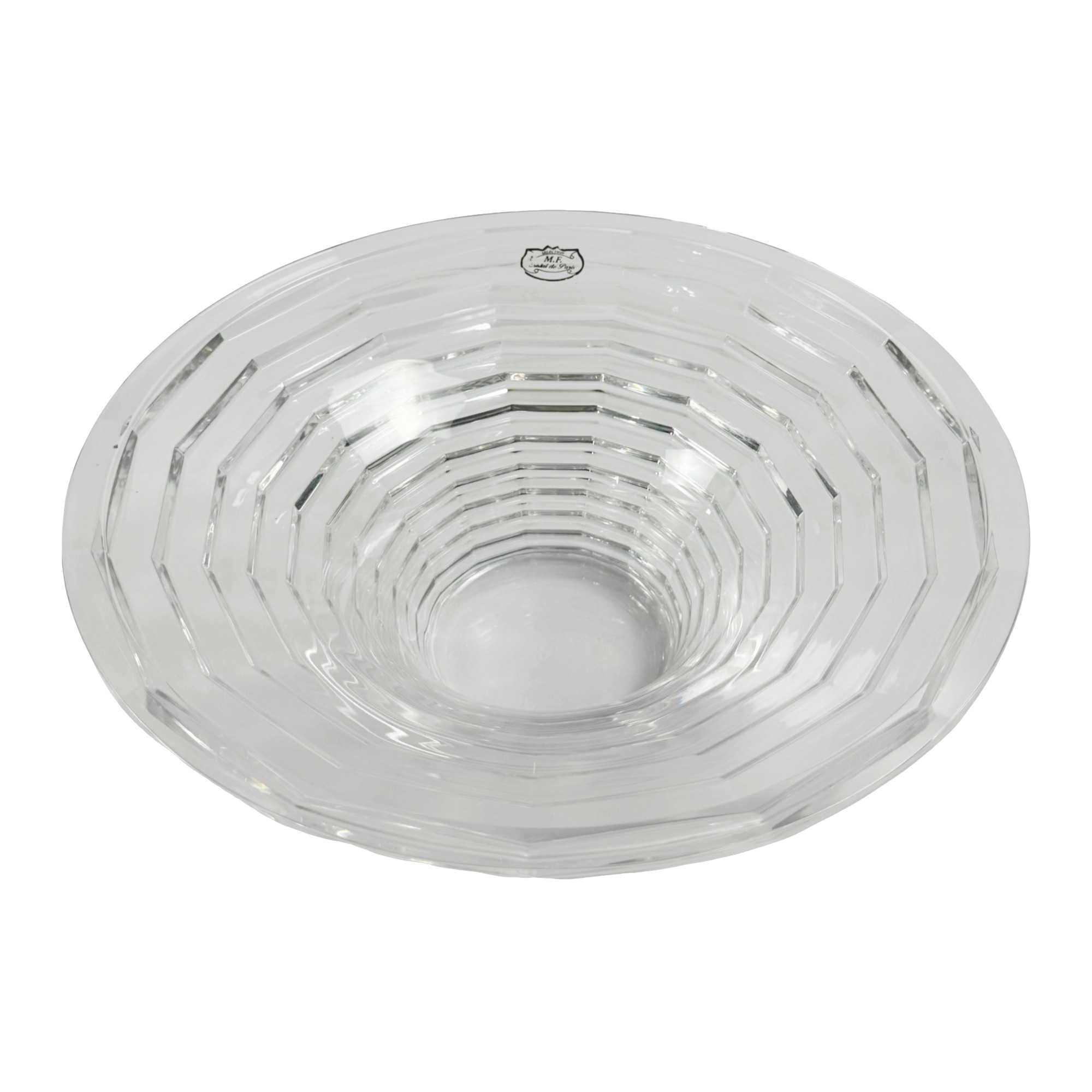 BOWL BLADE CRISTAL TRANSPARENTE