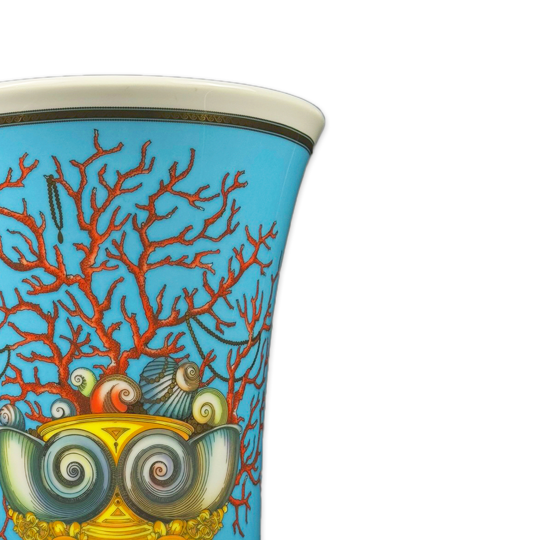VASO VERSACE LES TRESORS DE LA MER PORCELANA