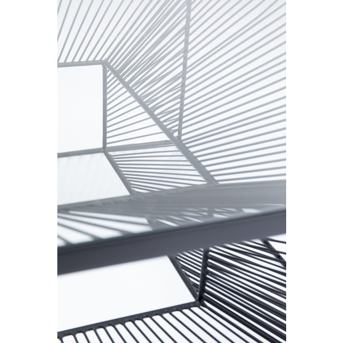 MESA CENTRO DIMENSION METAL PRETO