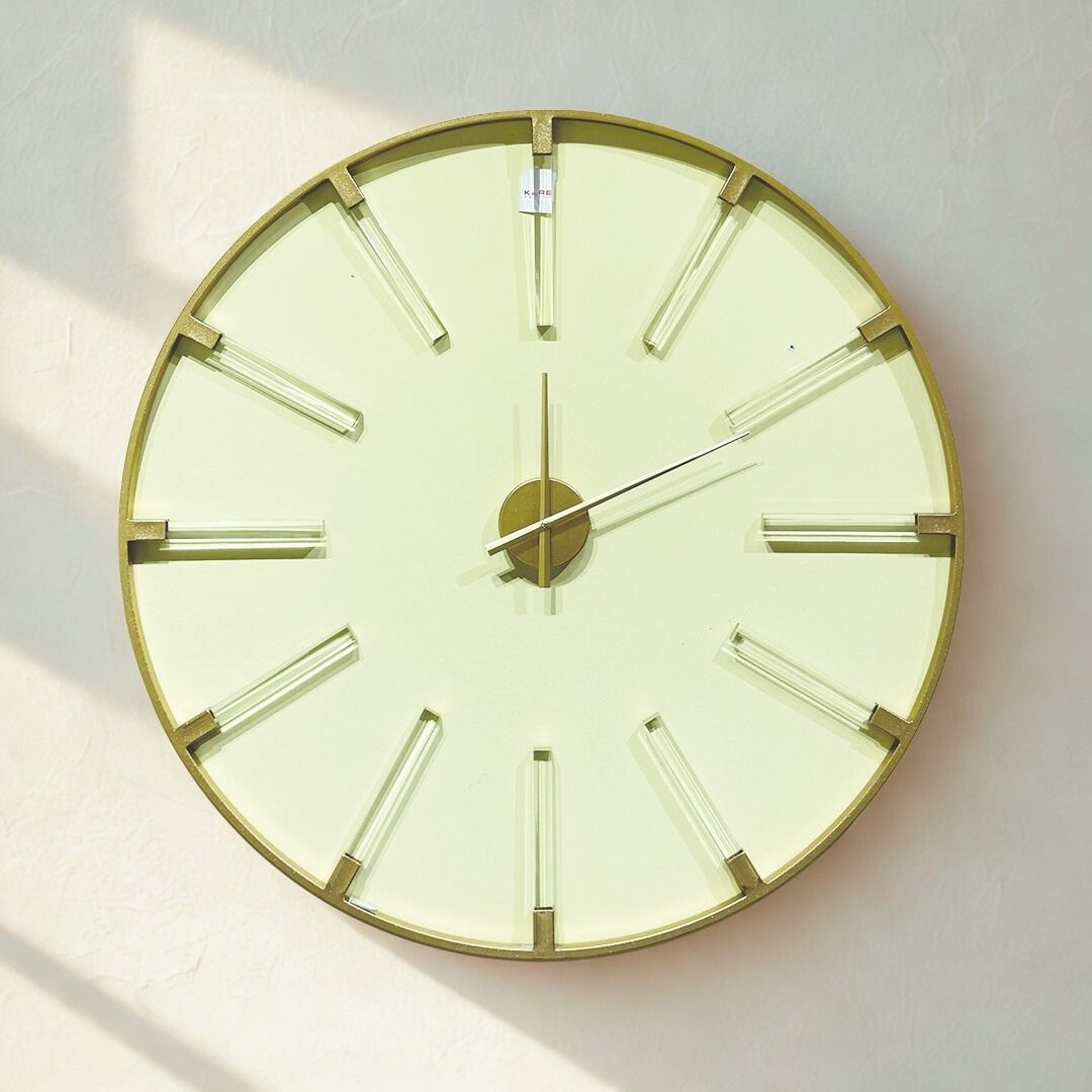 RELOGIO VISIBLE STICKS DOURADO KARE DESIGN